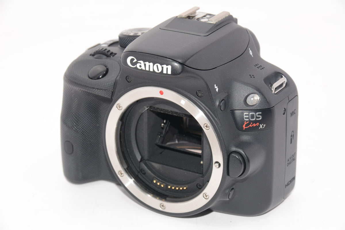 【外観特上級】Canon デジタル一眼レフカメラ EOS Kiss X7 ダブルズームキット EF-S18-55mm/EF-S55-250mm付属 KISSX7-WKIT