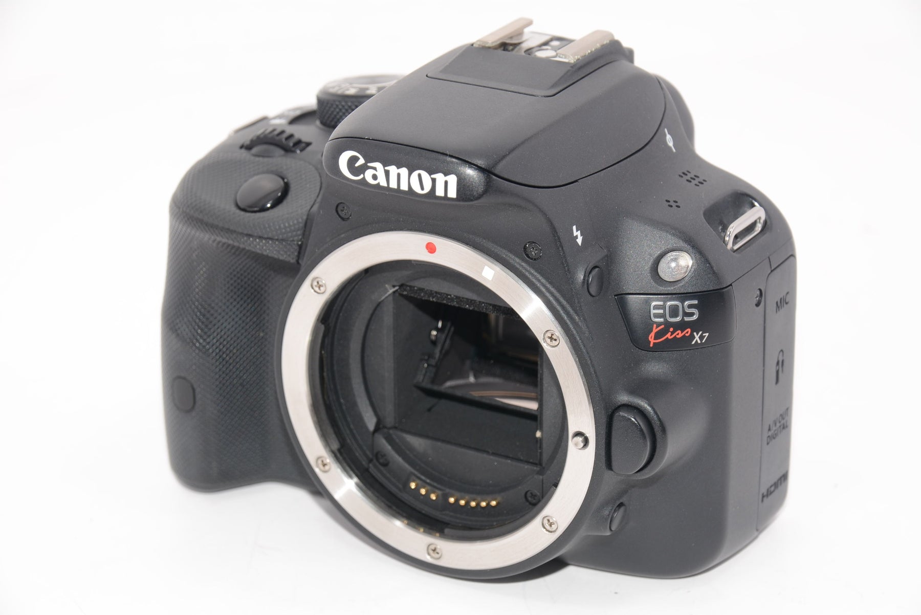 【外観特上級】Canon デジタル一眼レフカメラ EOS Kiss X7 ダブルズームキット EF-S18-55mm/EF-S55-250mm付属 KISSX7-WKIT