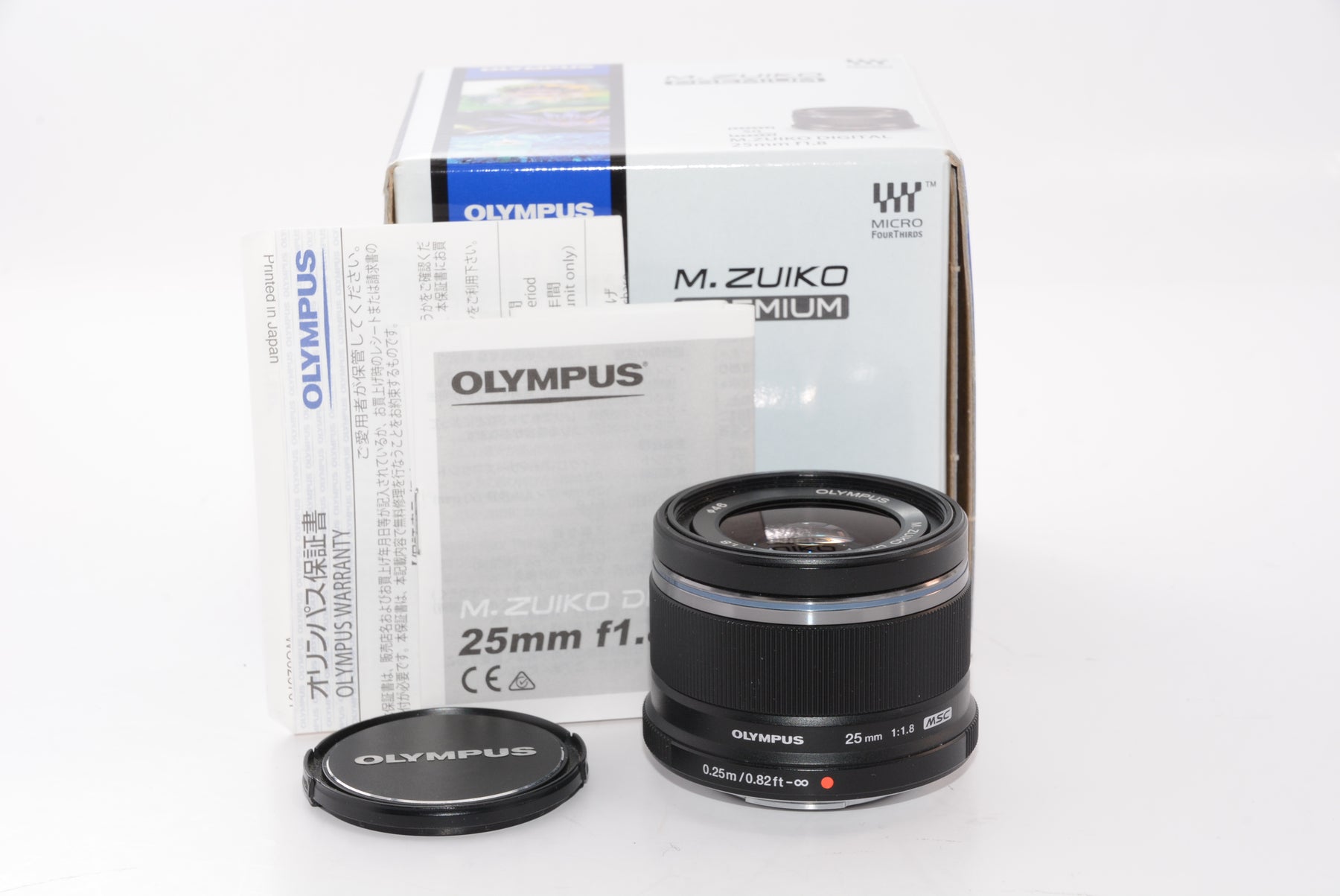 【オススメ】OLYMPUS M.ZUIKO DIGITAL 25mm F1.8 ブラック マイクロフォーサーズ用 単焦点レンズ