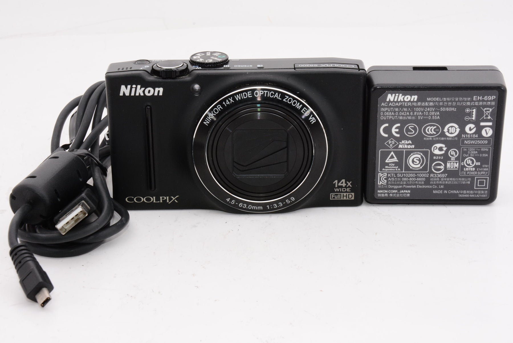 【オススメ】Nikon デジタルカメラ COOLPIX (クールピクス) S8200 ノーブルブラック S8200BK