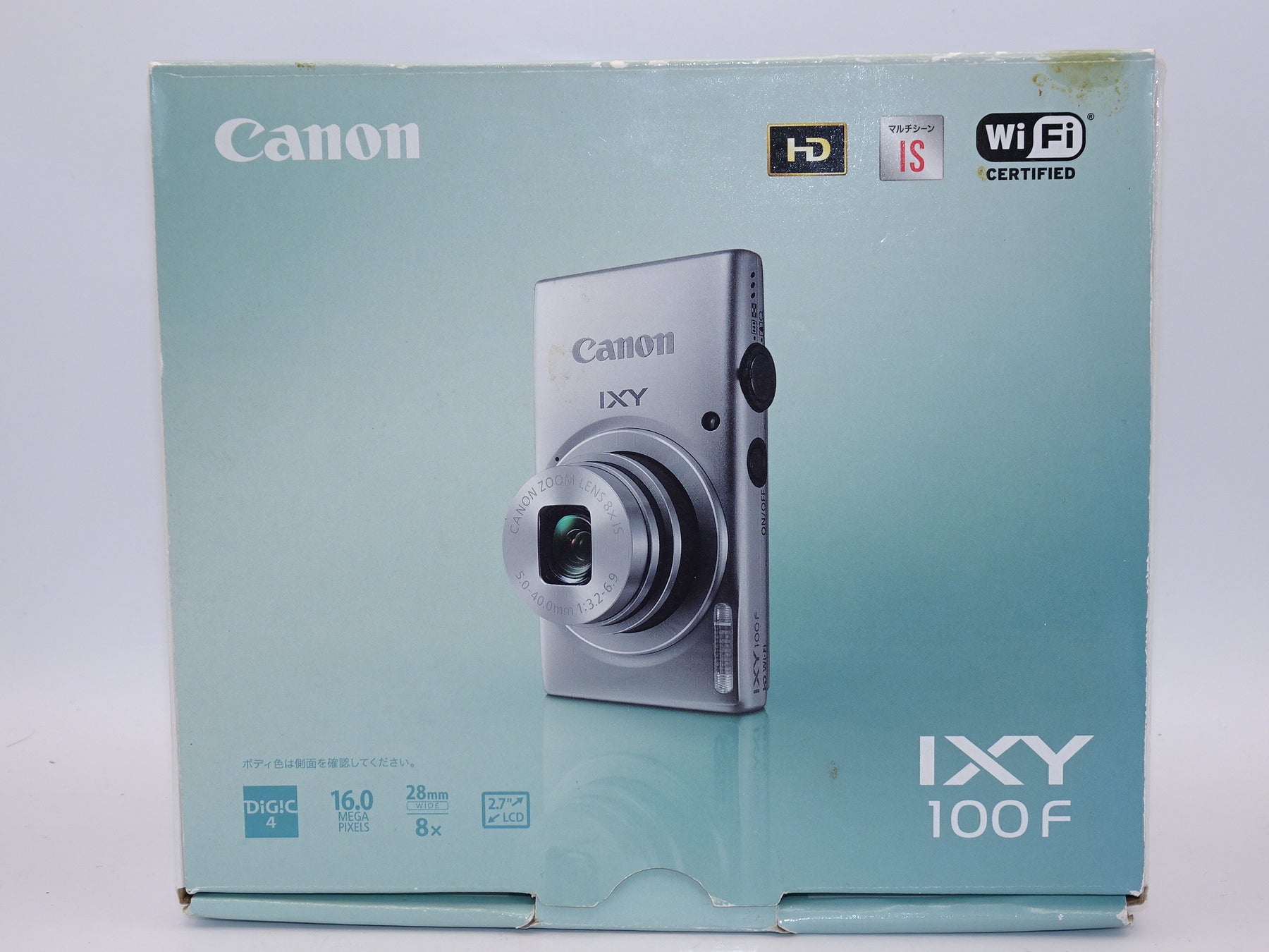 【外観特上級】Canon デジタルカメラ IXY 100F(ブルー)