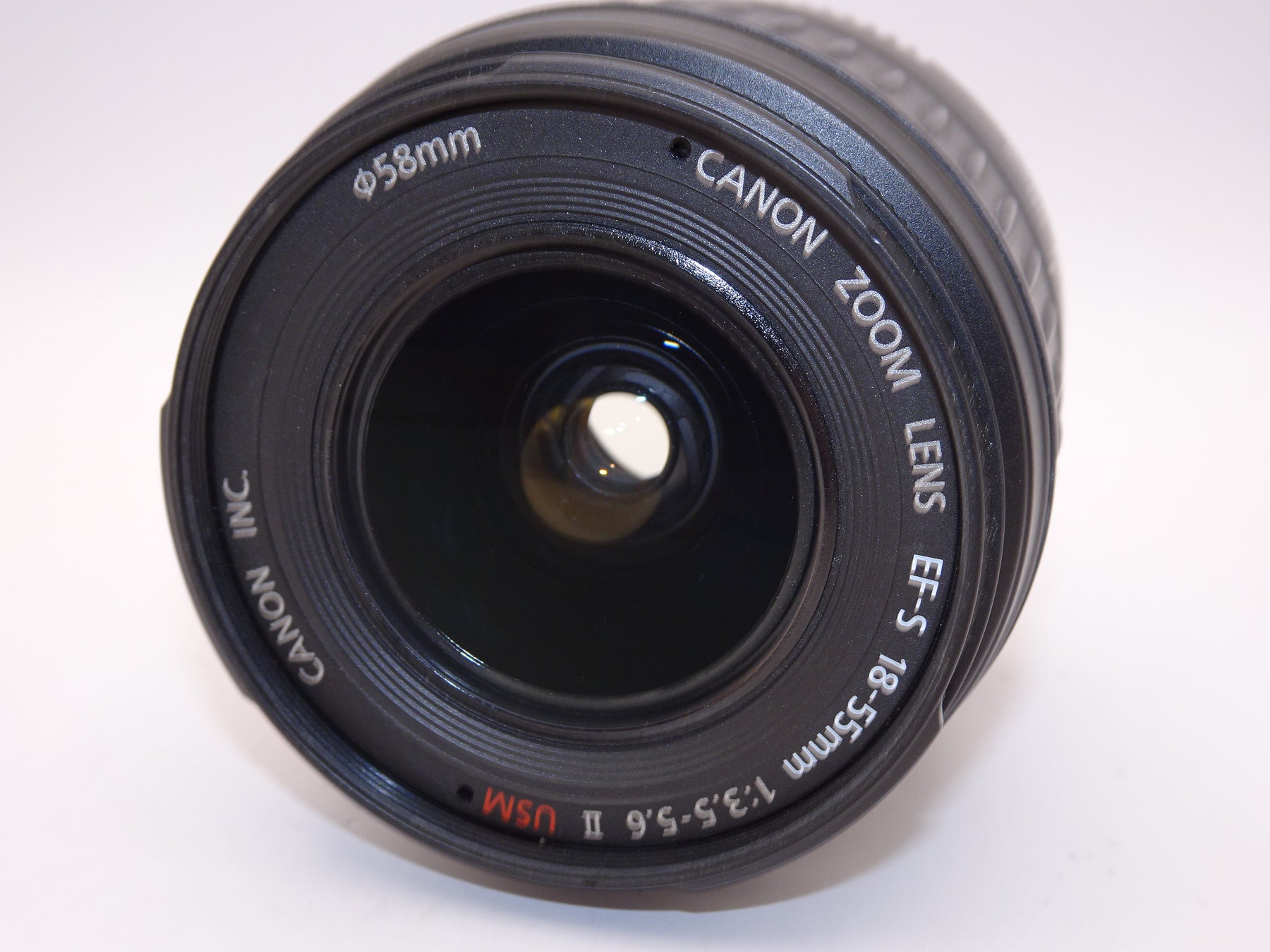 【外観特上級】Canon EF-S レンズ 18-55mm F3.5-5.6 II USM