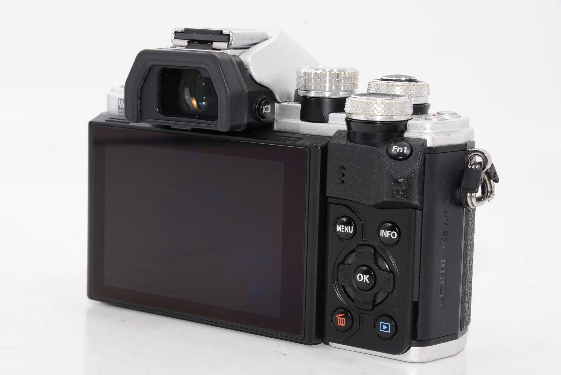 【外観特上級】OLYMPUS ミラーレス一眼 OM-D E-M10 MarkII ボディー シルバー