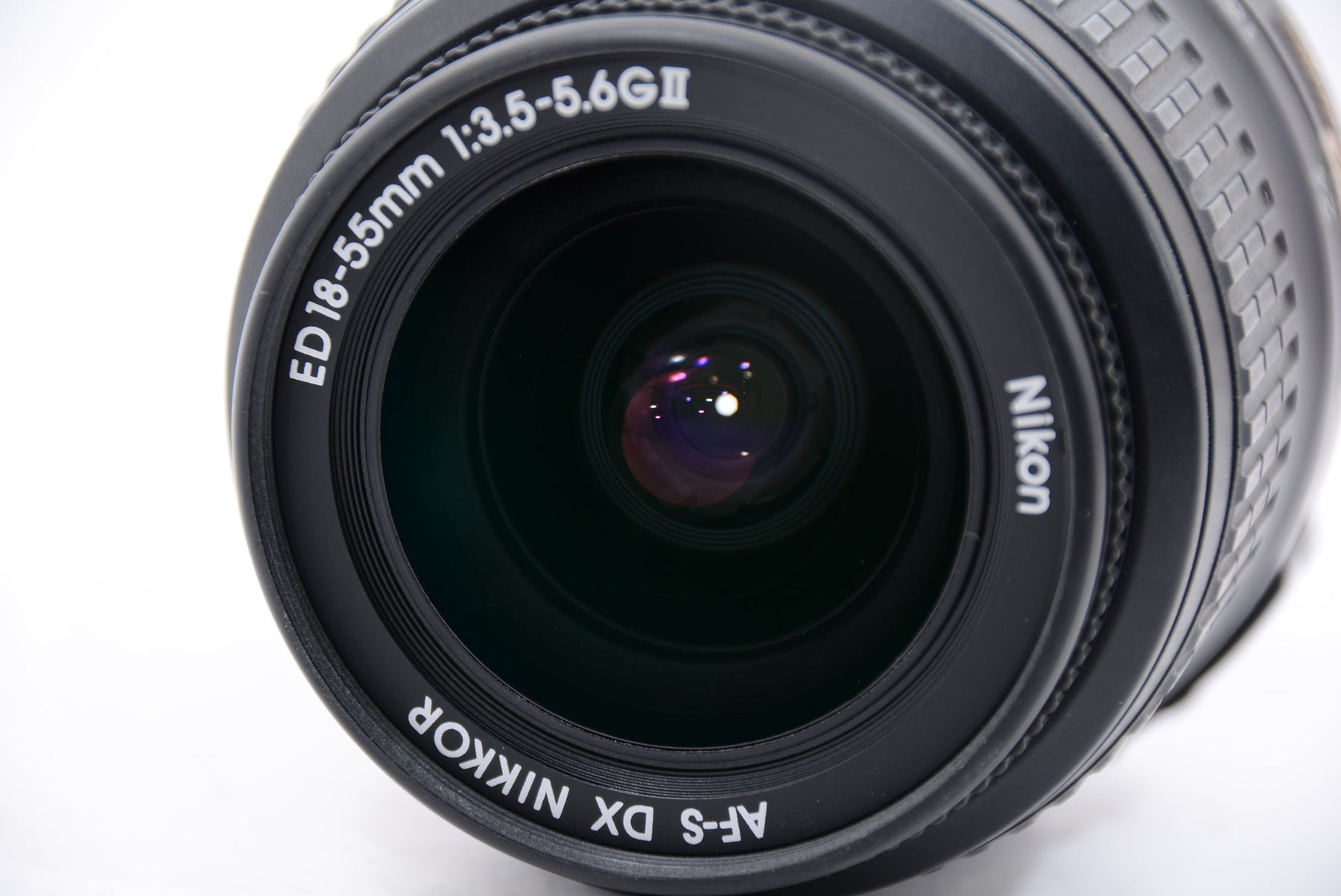 【外観特上級】Nikon 標準ズームレンズ AF-S DX Zoom Nikkor ED 18-55mm f/3.5-5.6 G II ブラック ニコンDXフォーマット専用