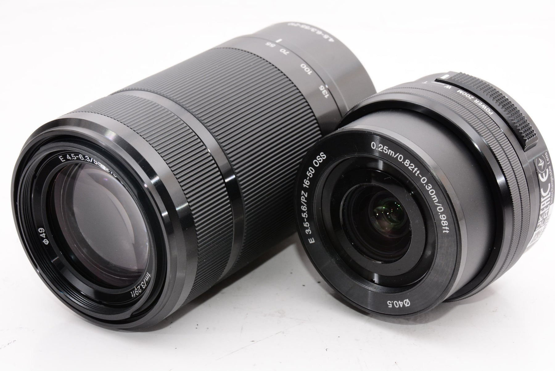【外観特上級】ソニー ミラーレス一眼 α6400 ダブルズームレンズキット SELP1650 F3.5-5.6+SEL55210 F4.5-6.3 SEL55210 ブラック ILCE-6400Y B