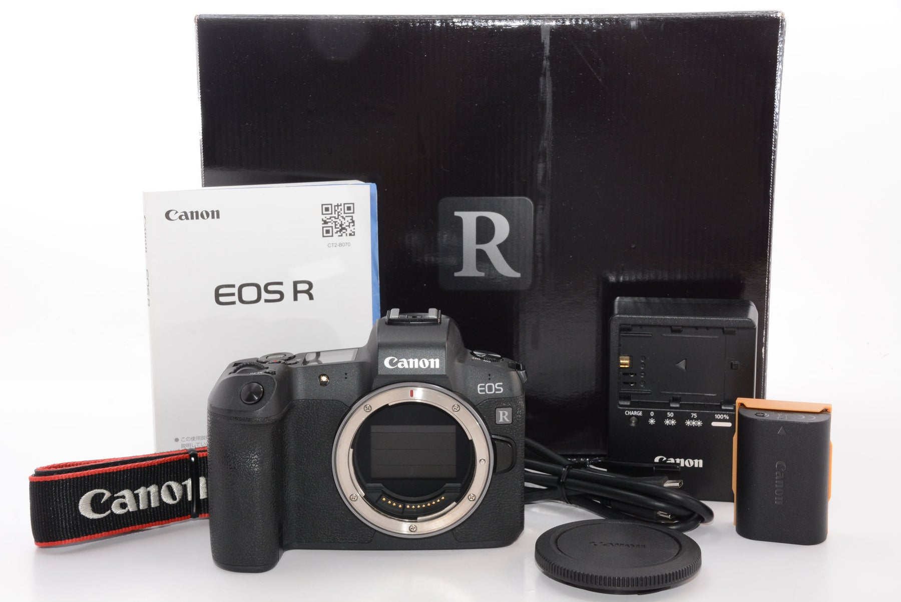 【外観特上級】Canon ミラーレス一眼カメラ EOS R ボディー EOSR