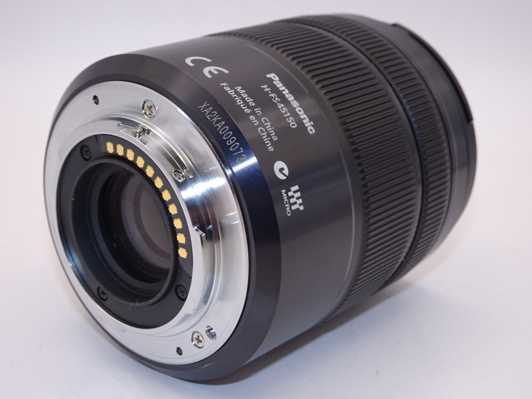 【外観特上級】パナソニック マイクロフォーサーズ用 ルミックス G VARIO 45-150mm/F4.0-5.6 ブラック