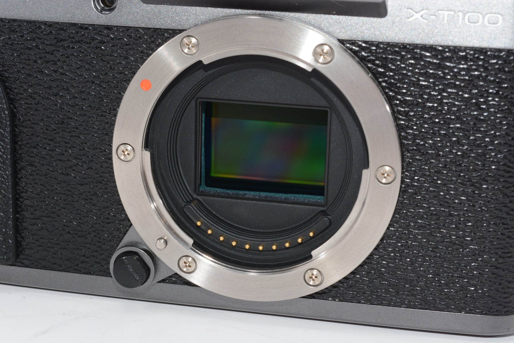 【外観特上級】FUJIFILM ミラーレス一眼 X-T100ダークシルバー X-T100-DS