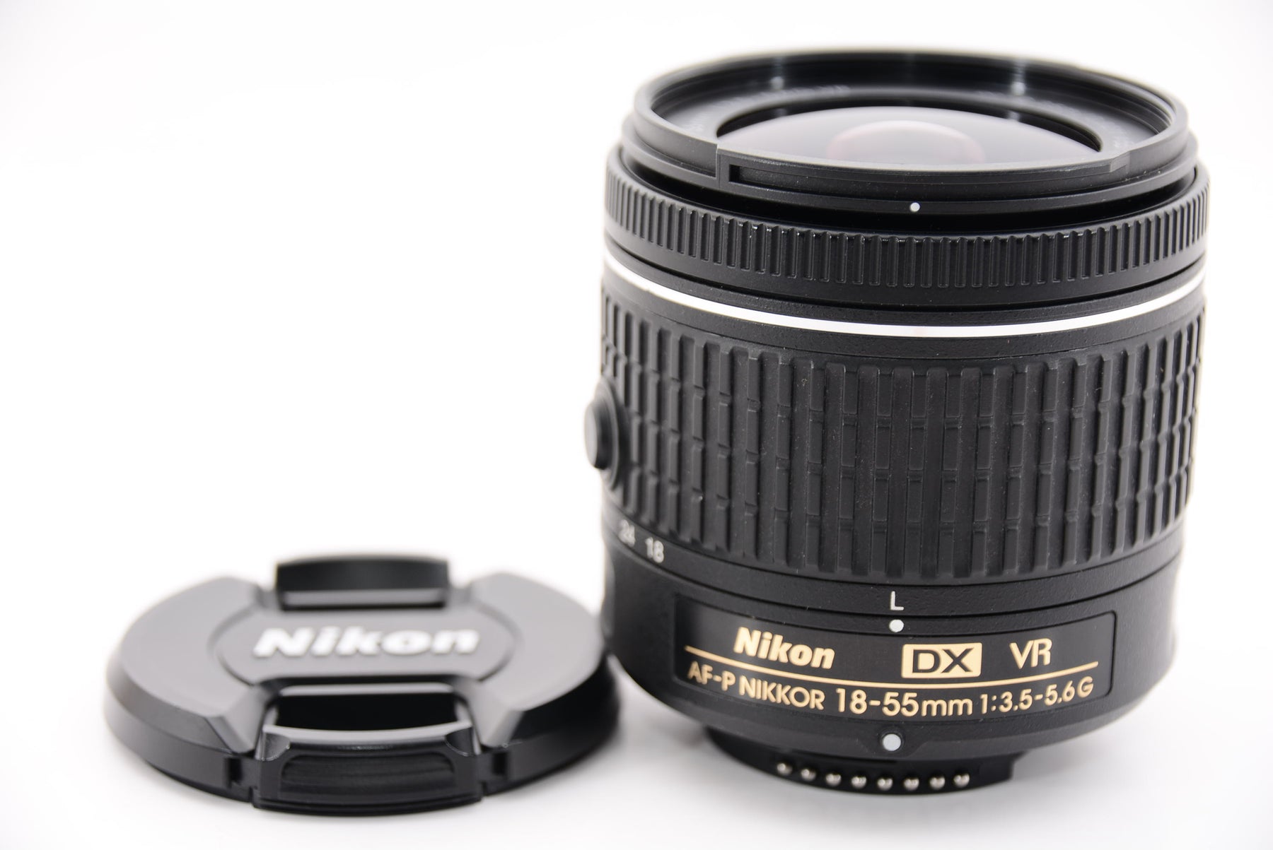 【外観特上級】Nikon 標準ズームレンズ AF-P DX NIKKOR 18-55mm f/3.5-5.6G VR ニコンDXフォーマット専用