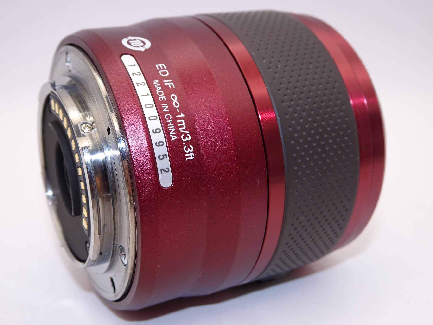 【外観特上級】Nikon 1 30ー110 mm f / 3.8ー5.6 VR Nikkorレンズ(レッド)