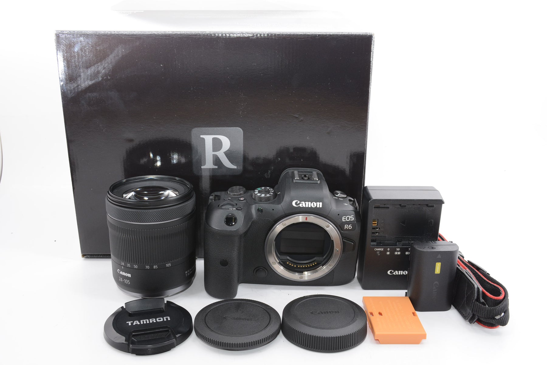 【外観特上級】Canon ミラーレス一眼カメラ EOS R6 RF24-105 IS STM レンズキット EOSR6-24105ISSTMLK
