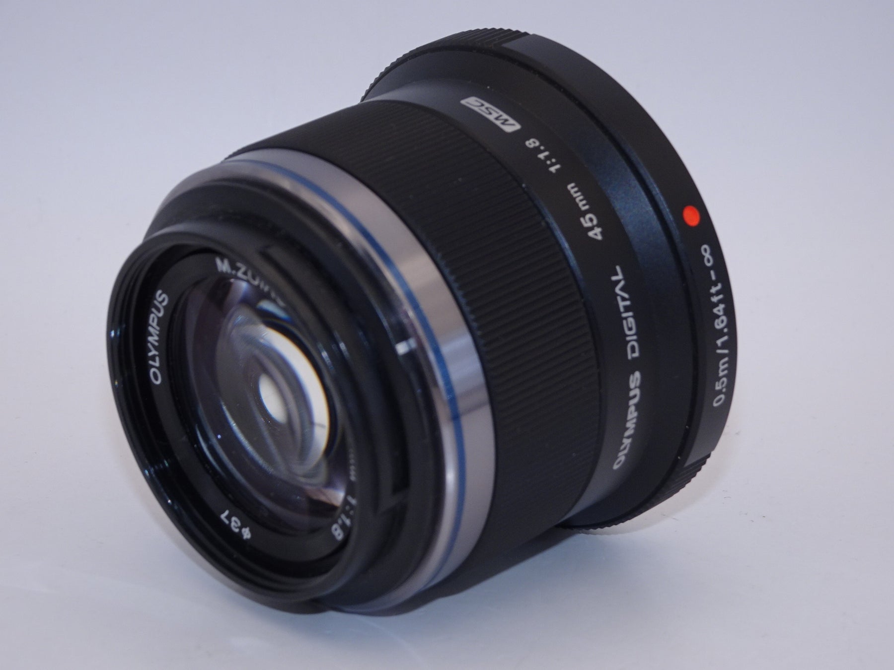 【外観特上級】OLYMPUS 単焦点レンズ M.ZUIKO DIGITAL 45mm F1.8 ブラック