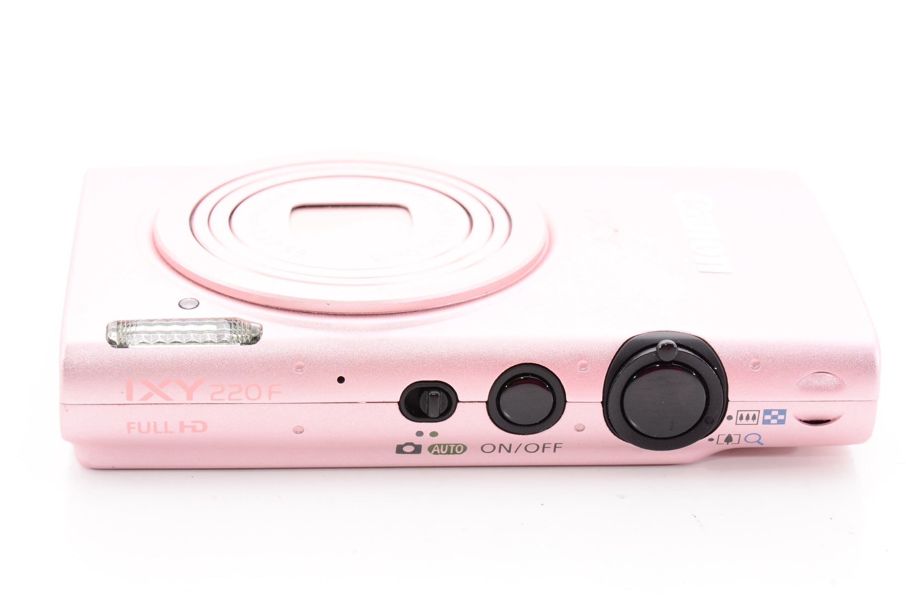 【外観特上級】Canon デジタルカメラ IXY 220F ピンク 光学5倍ズーム 広角24mm IXY220F(PK)