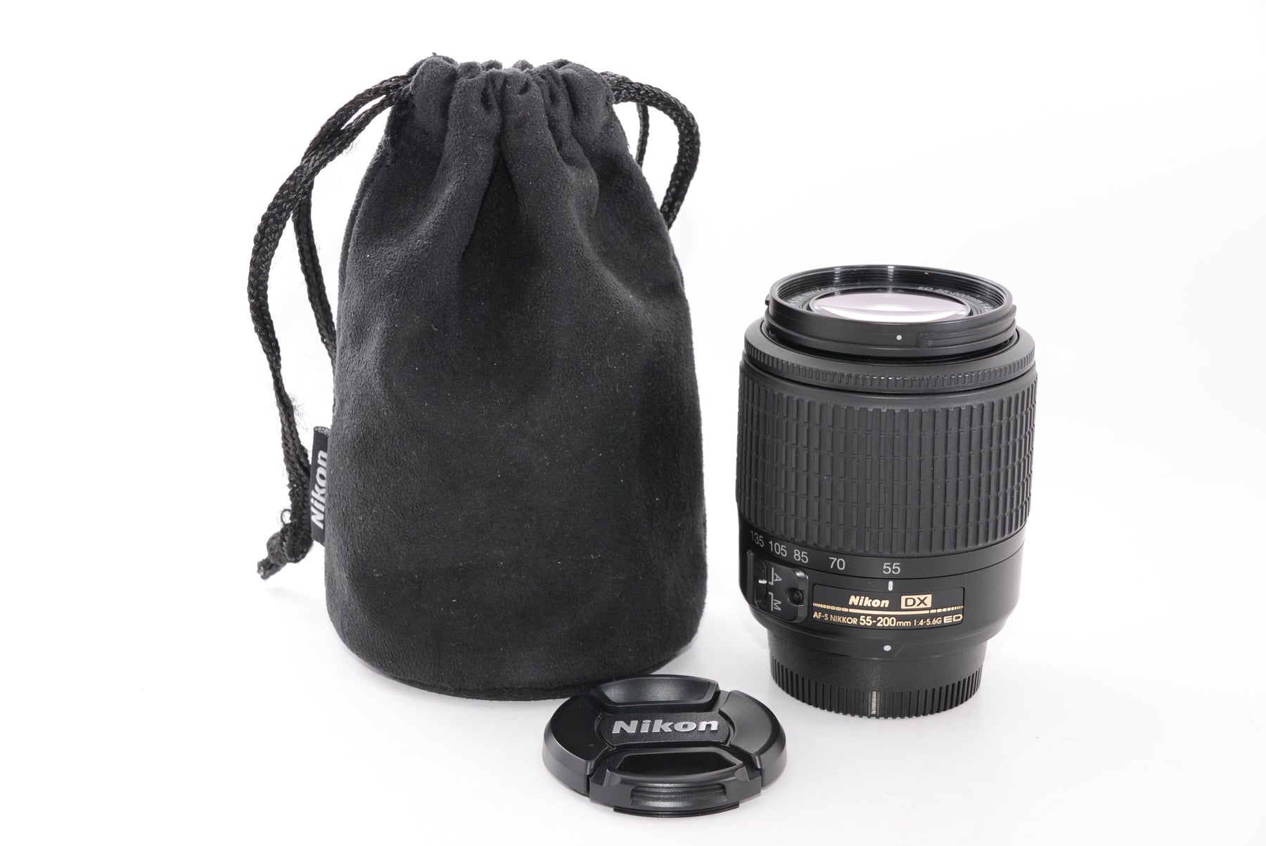 【外観特上級】Nikon 望遠ズームレンズ AF-S DX VR Zoom Nikkor ED 55-200mm f/4-5.6G ニコンDXフォーマット専用