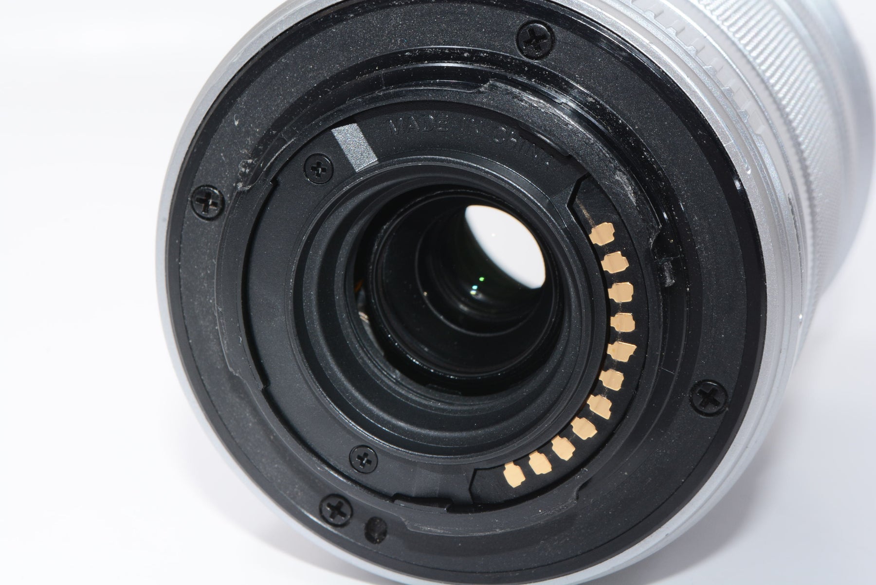 【外観並級】OLYMPUS 望遠ズームレンズ M.ZUIKO DIGITAL ED 40-150mm F4.0-5.6 R シルバー