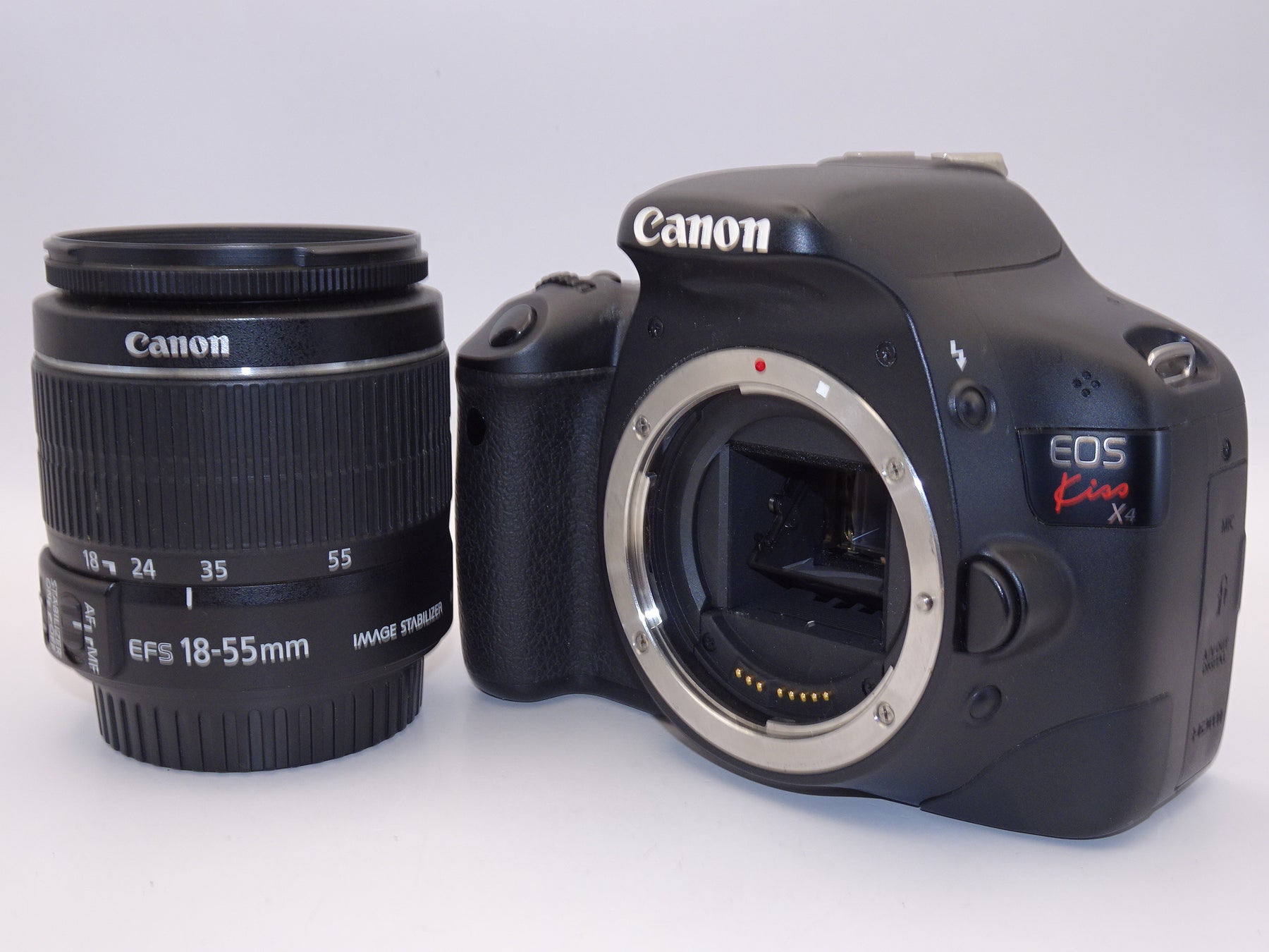 【外観特上級】CANON キャノン EOS KISS X4 / EF-S 18-55mm F3.5-5.6 IS Ⅱ