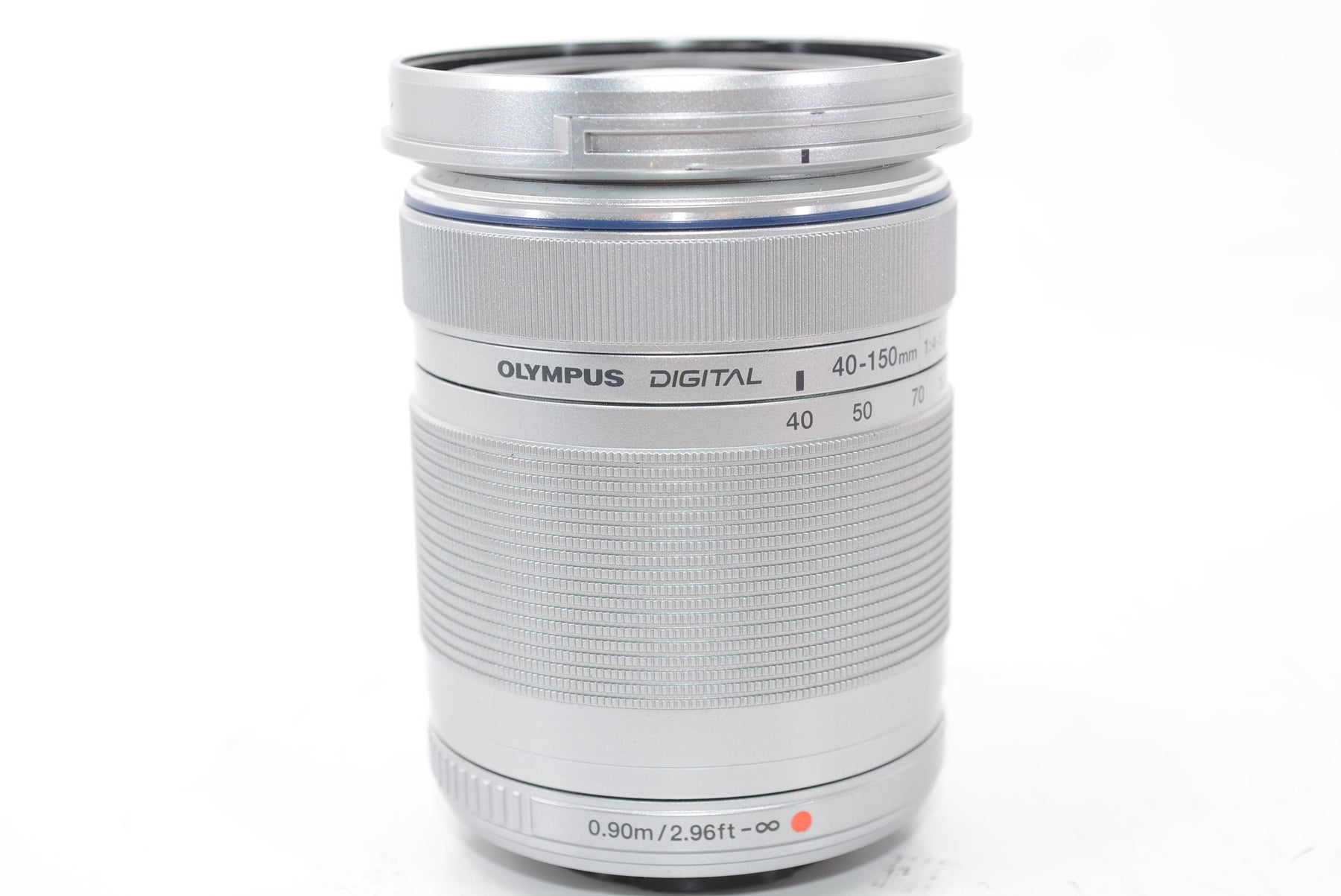 【外観特上級】OLYMPUS 望遠ズームレンズ M.ZUIKO DIGITAL ED 40-150mm F4.0-5.6 R シルバー