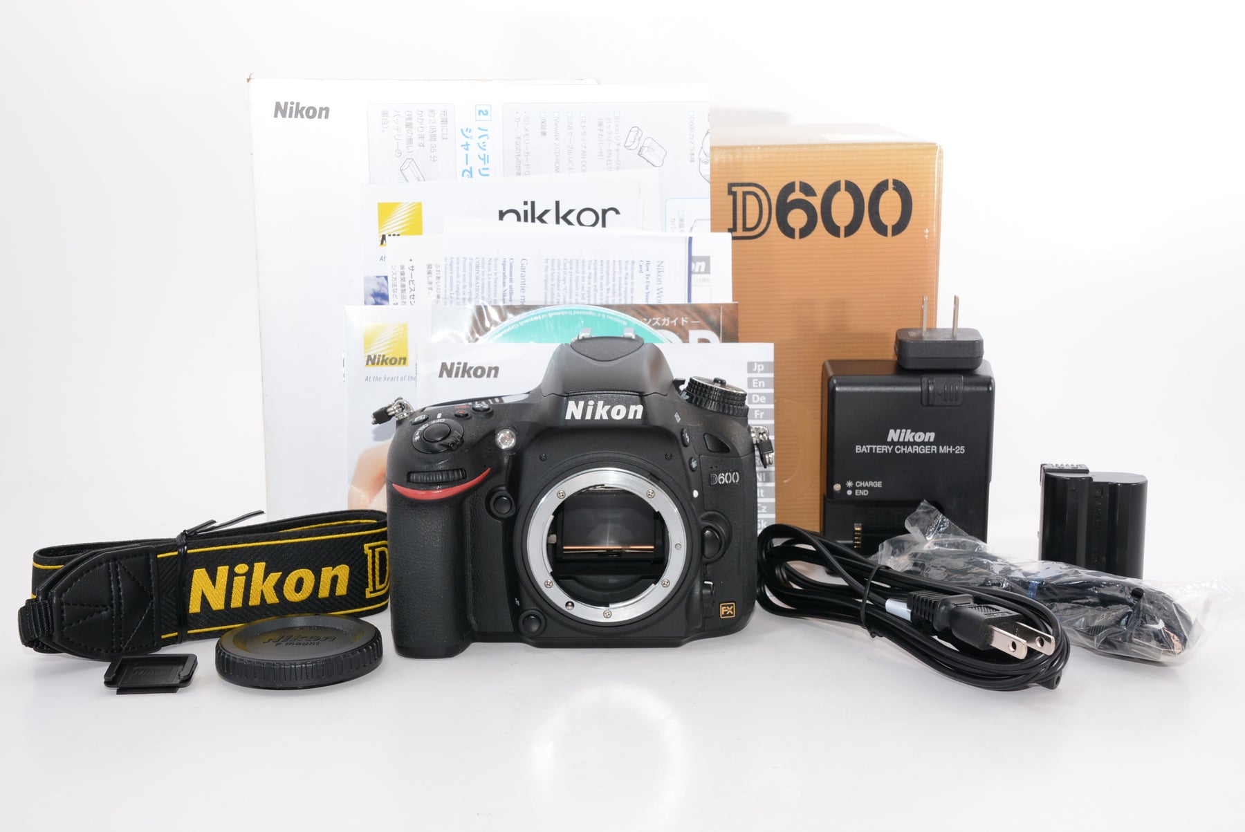 【外観特上級】Nikon デジタル一眼レフカメラ D600 ボディー D600