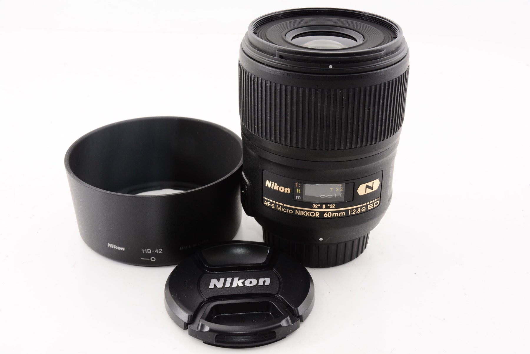 【外観特上級】Nikon 単焦点マイクロレンズ AF-S Micro 60mm f/2.8G ED フルサイズ対応