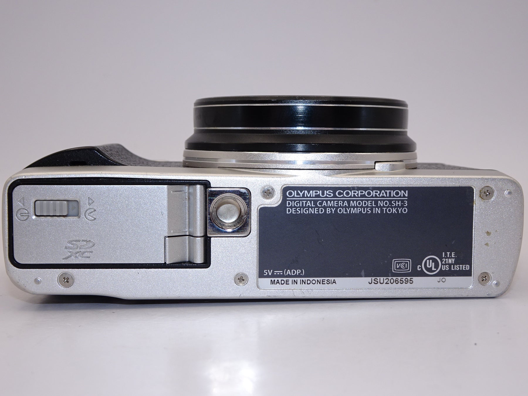 【外観特上級】OLYMPUS コンパクトデジタルカメラ STYLUS SH-3 シルバー