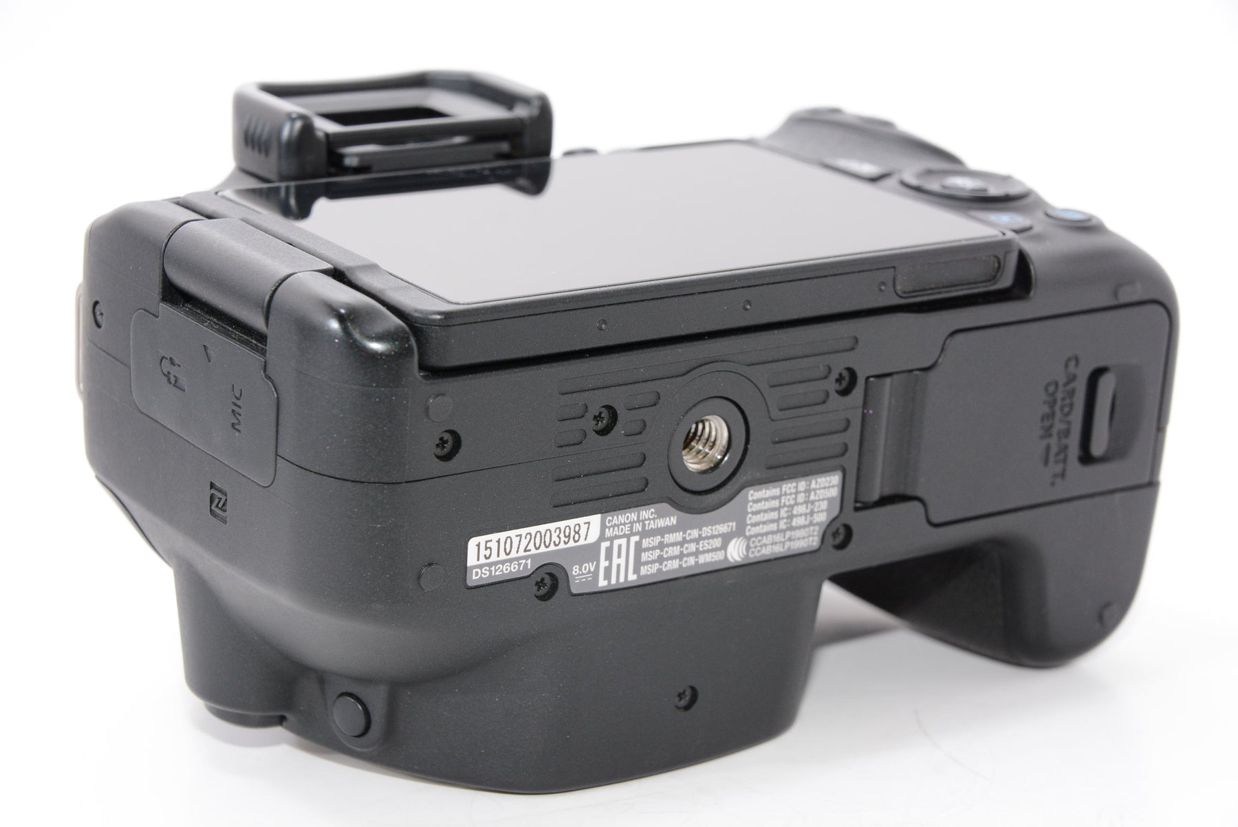 【外観特上級】Canon デジタル一眼レフカメラ「EOS Kiss X9」ダブルズームキット (ブラック) EOSKISSX9BK-WKIT