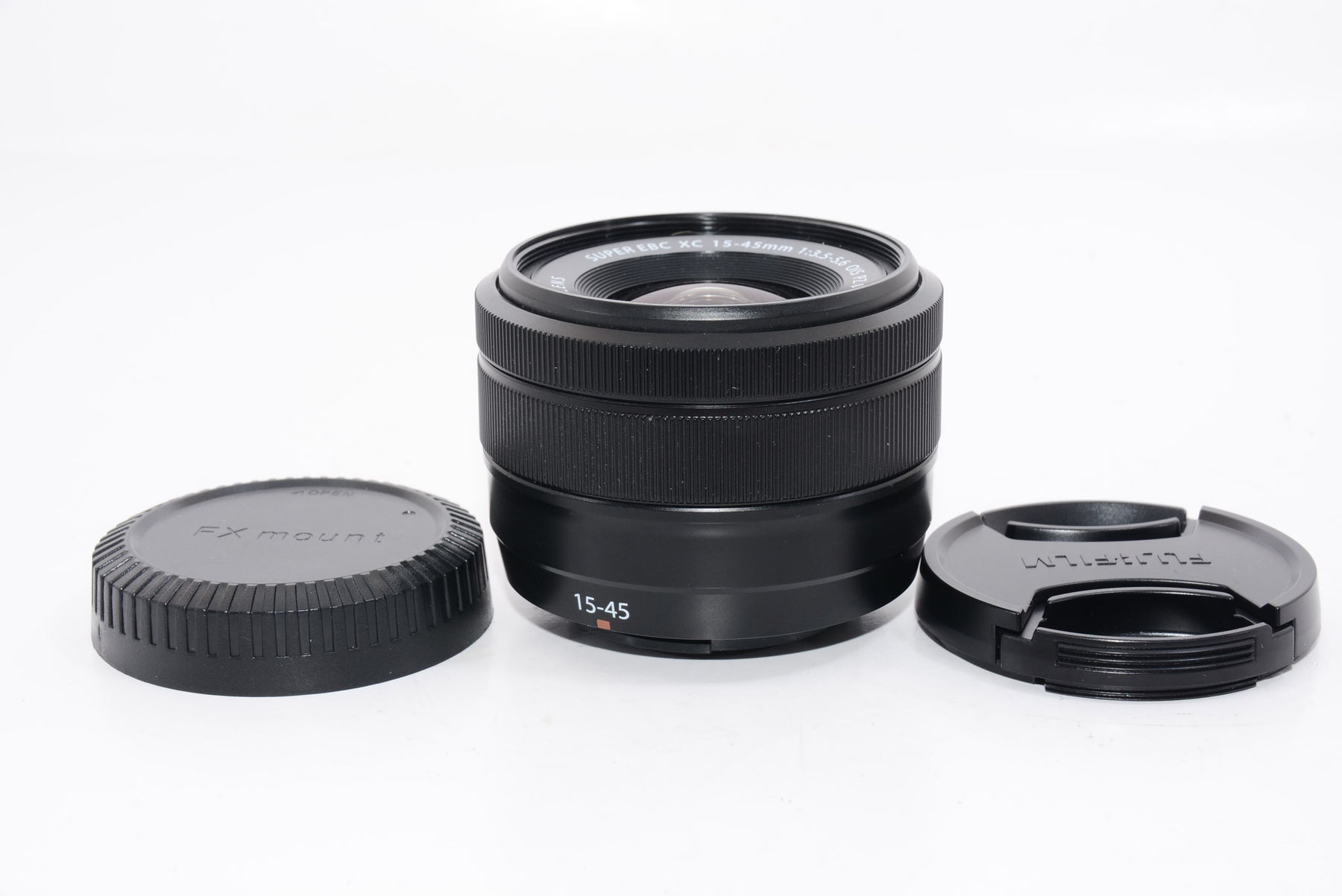【外観特上級】FUJIFILM 交換レンズXC15-45mmブラック XC15-45MMF3.5-5.6OIS PZ B