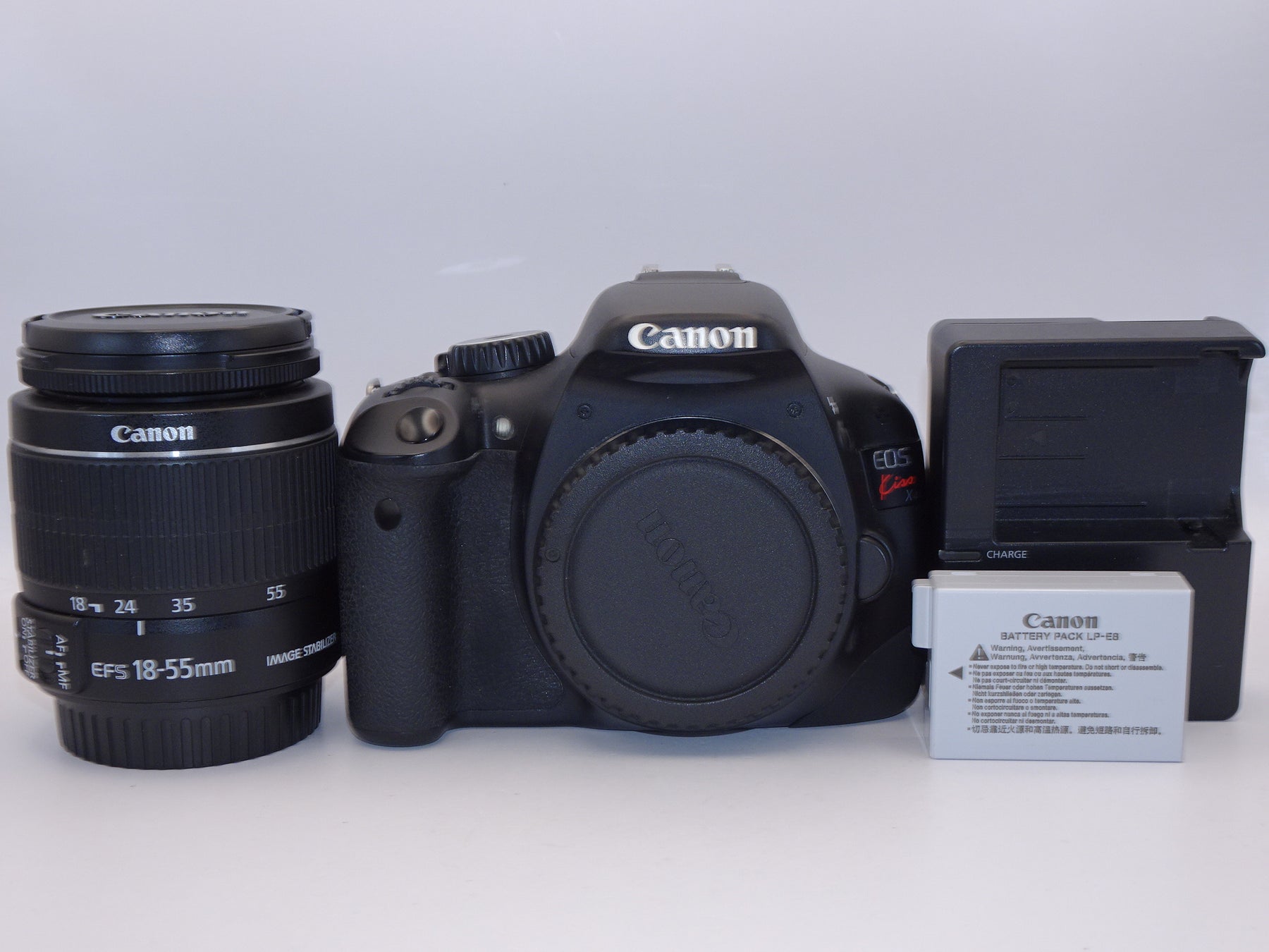 【外観特上級】CANON キャノン EOS KISS X4 / EF-S 18-55mm F3.5-5.6 IS Ⅱ