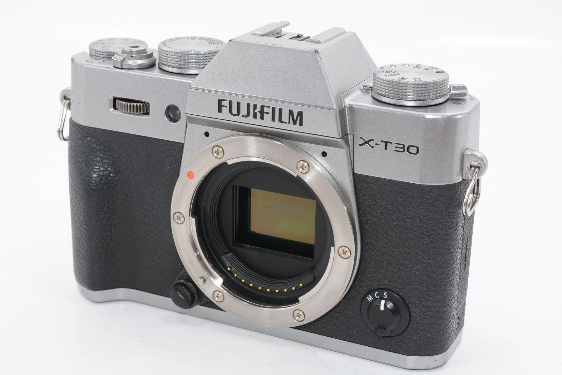 【外観並級】FUJIFILM ミラーレス一眼カメラ X-T30ボディ シルバー X-T30-S