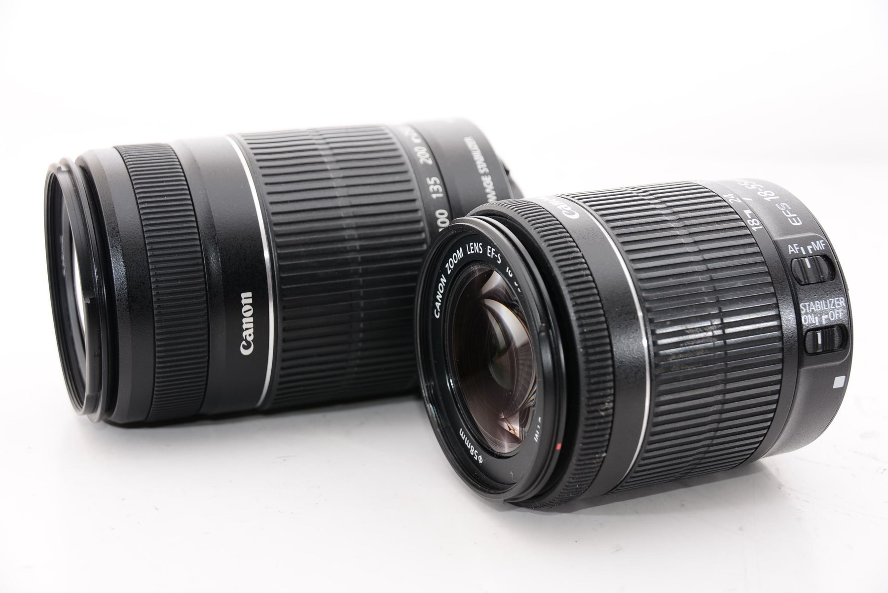 【外観特上級】Canon デジタル一眼レフカメラ EOS Kiss X7 ダブルズームキット EF-S18-55mm/EF-S55-250mm付属 KISSX7-WKIT