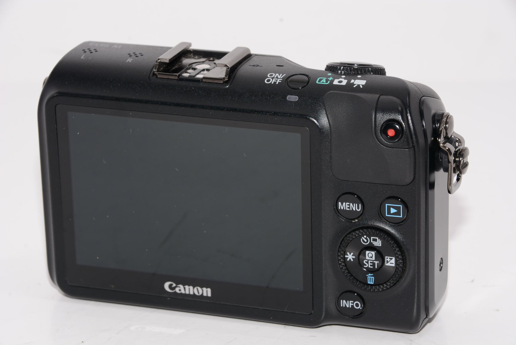 【外観特上級】Canon ミラーレス一眼カメラ EOS Kiss M ボディー ブラック EOSKISSMBK-BODY