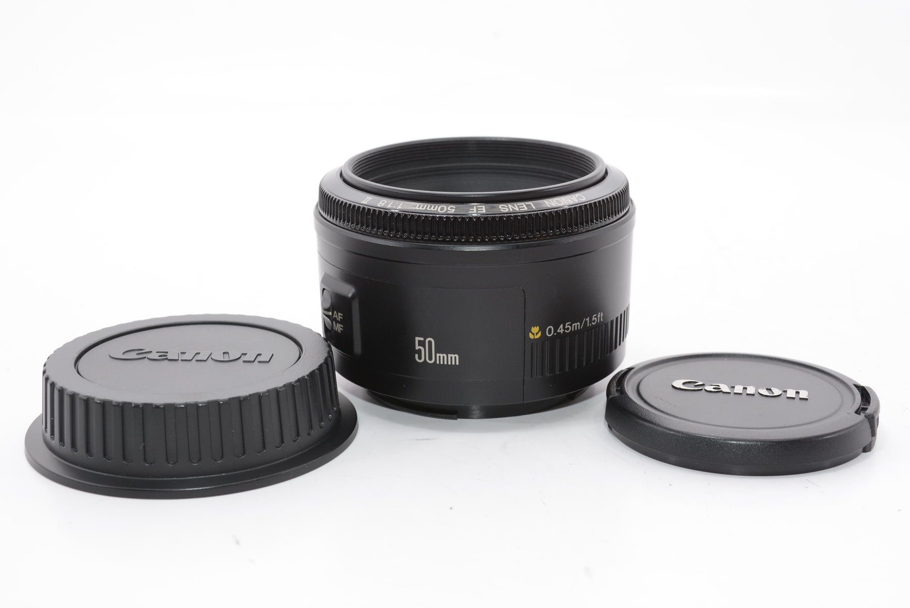 【外観特上級】Canon 単焦点レンズ EF50mm F1.8 II フルサイズ対応