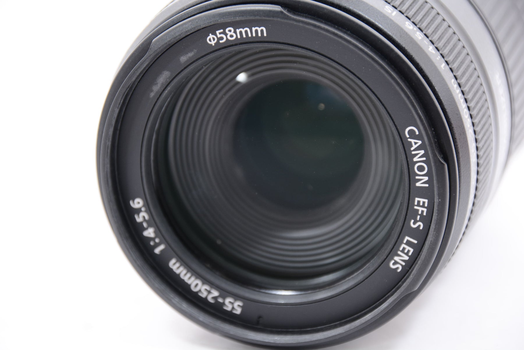 【外観特上級】Canon 望遠レンズ EF-S55-250mm F4-5.6 IS APS-C対応