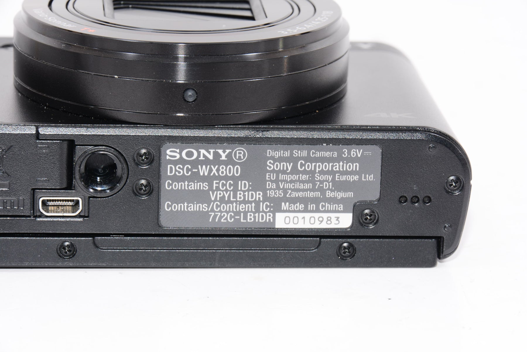 【オススメ】ソニー コンパクトデジタルカメラ サイバーショット ブラック102mm×58.1mm×35.5mm Cyber-shot DSC-WX800