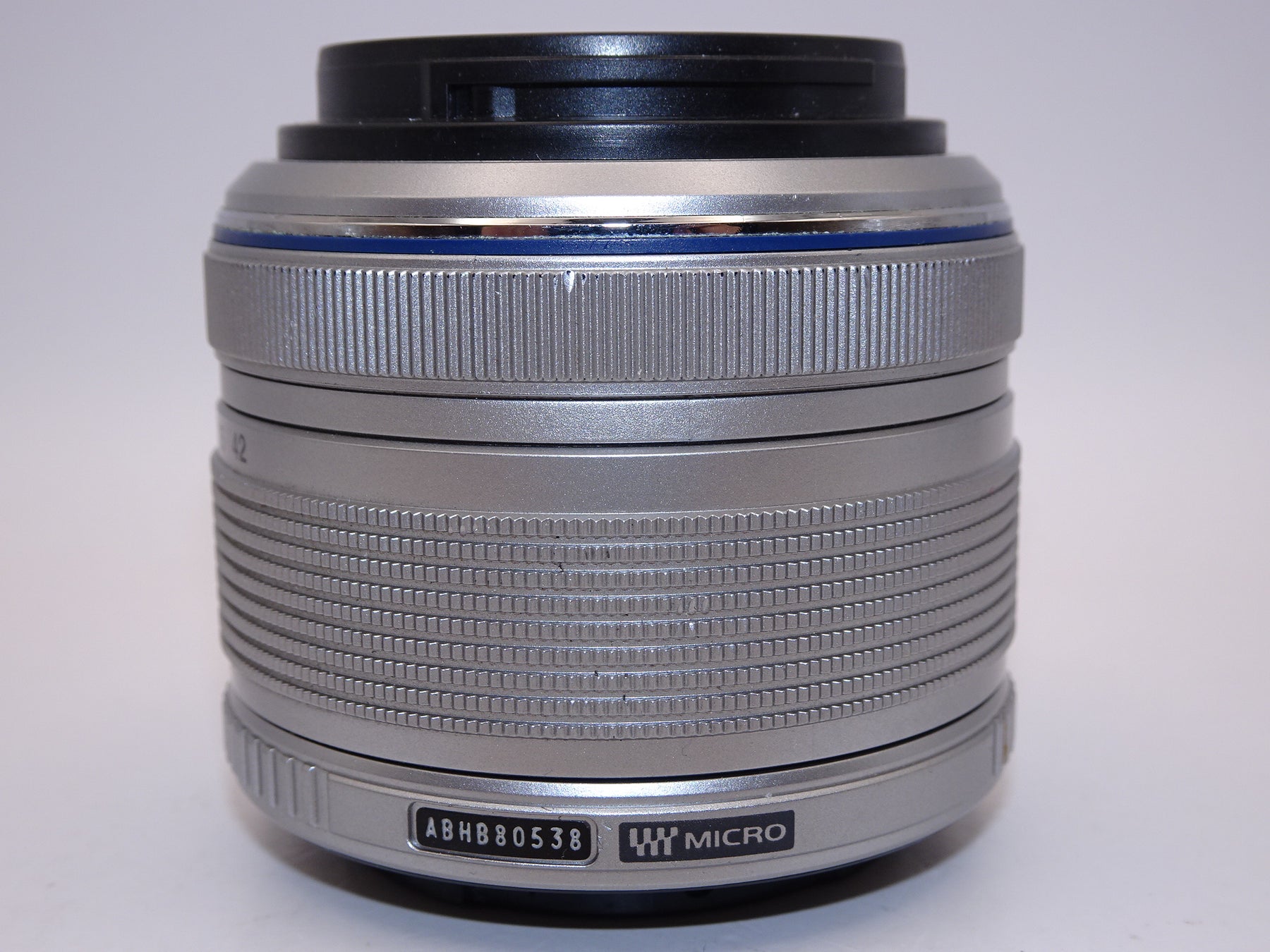 【外観特上級】OLYMPUS 標準ズームレンズ M.ZUIKO DIGITAL 14-42mm F3.5-5.6 II R シルバー