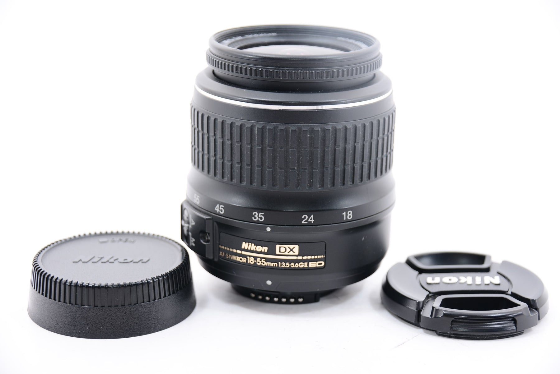 【外観特上級】Nikon 標準ズームレンズ AF-S DX NIKKOR 18-55mm f/3.5-5.6G VR II ニコンDXフォーマット専用