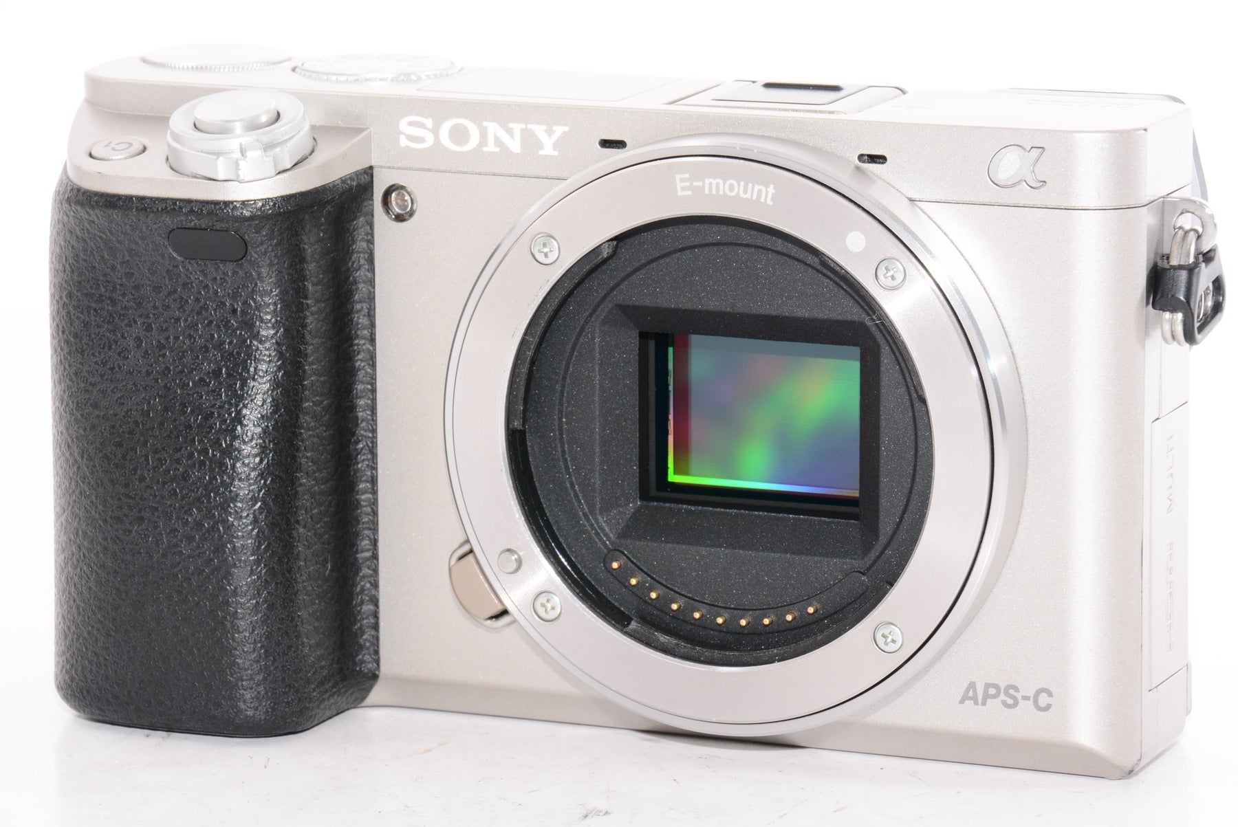 【外観並級】SONY ミラーレス一眼 α6000 ボディ シルバー ILCE-6000 S