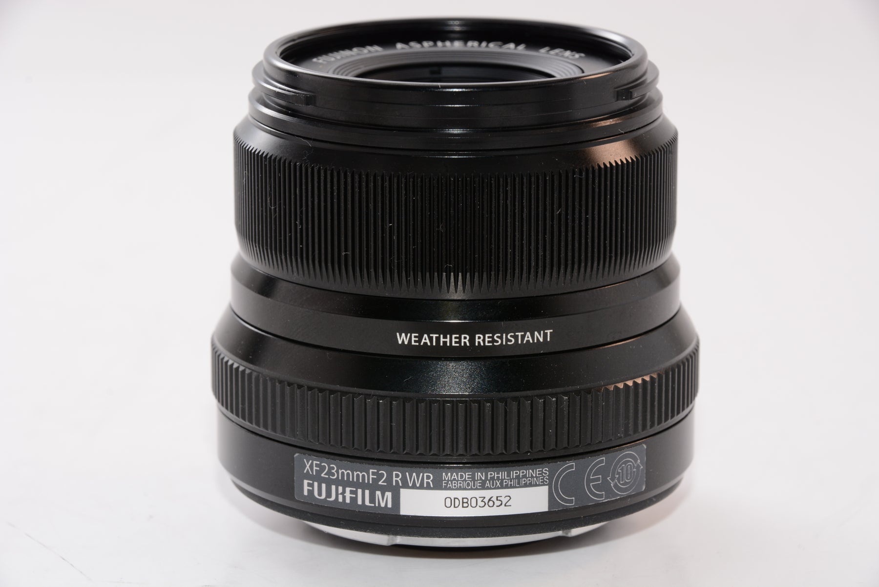 【外観特上級】FUJIFILM 単焦点広角レンズ XF23mmF2 R WR B ブラック