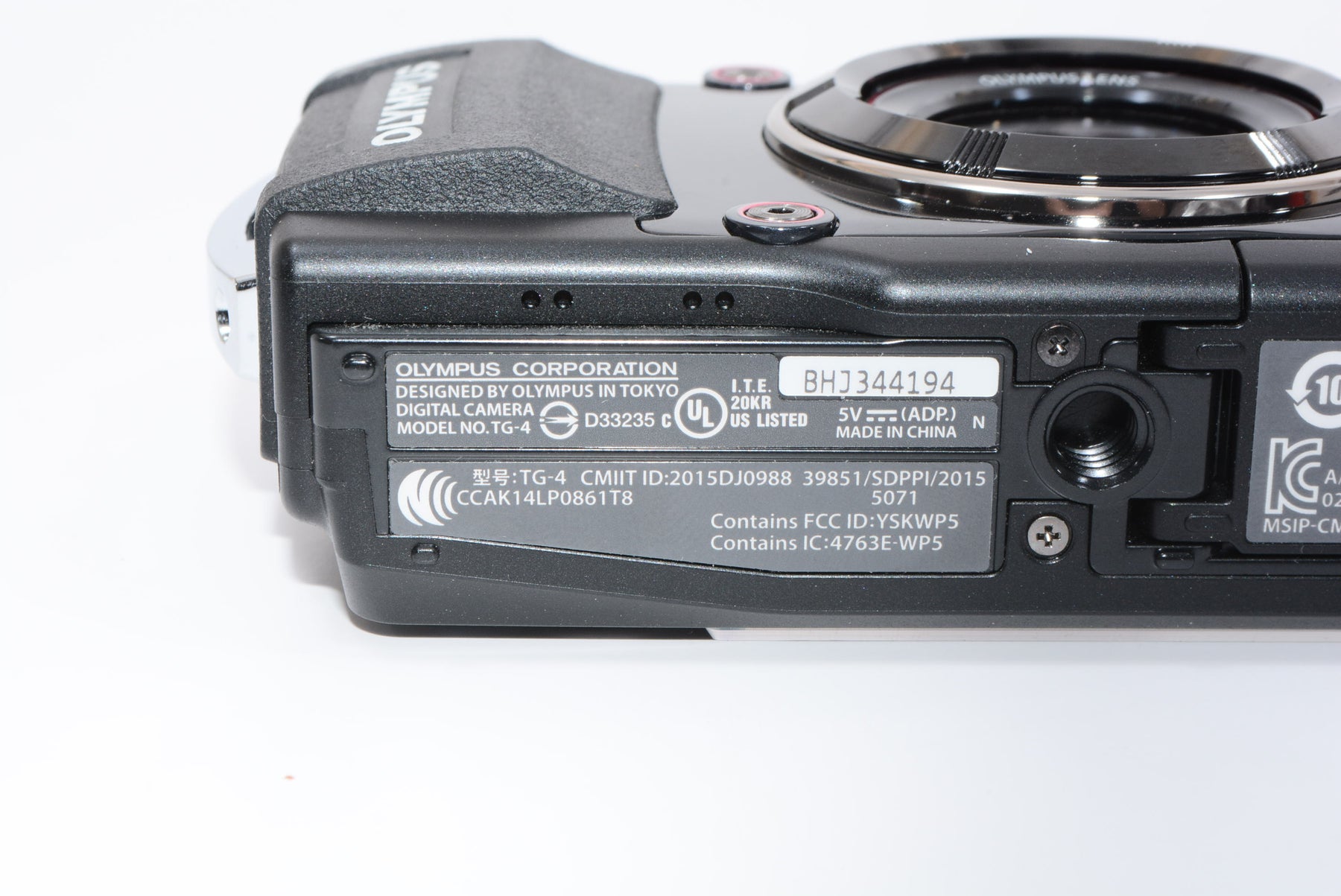 【ほぼ新品】OLYMPUS デジタルカメラ STYLUS TG-4 Tough ブラック