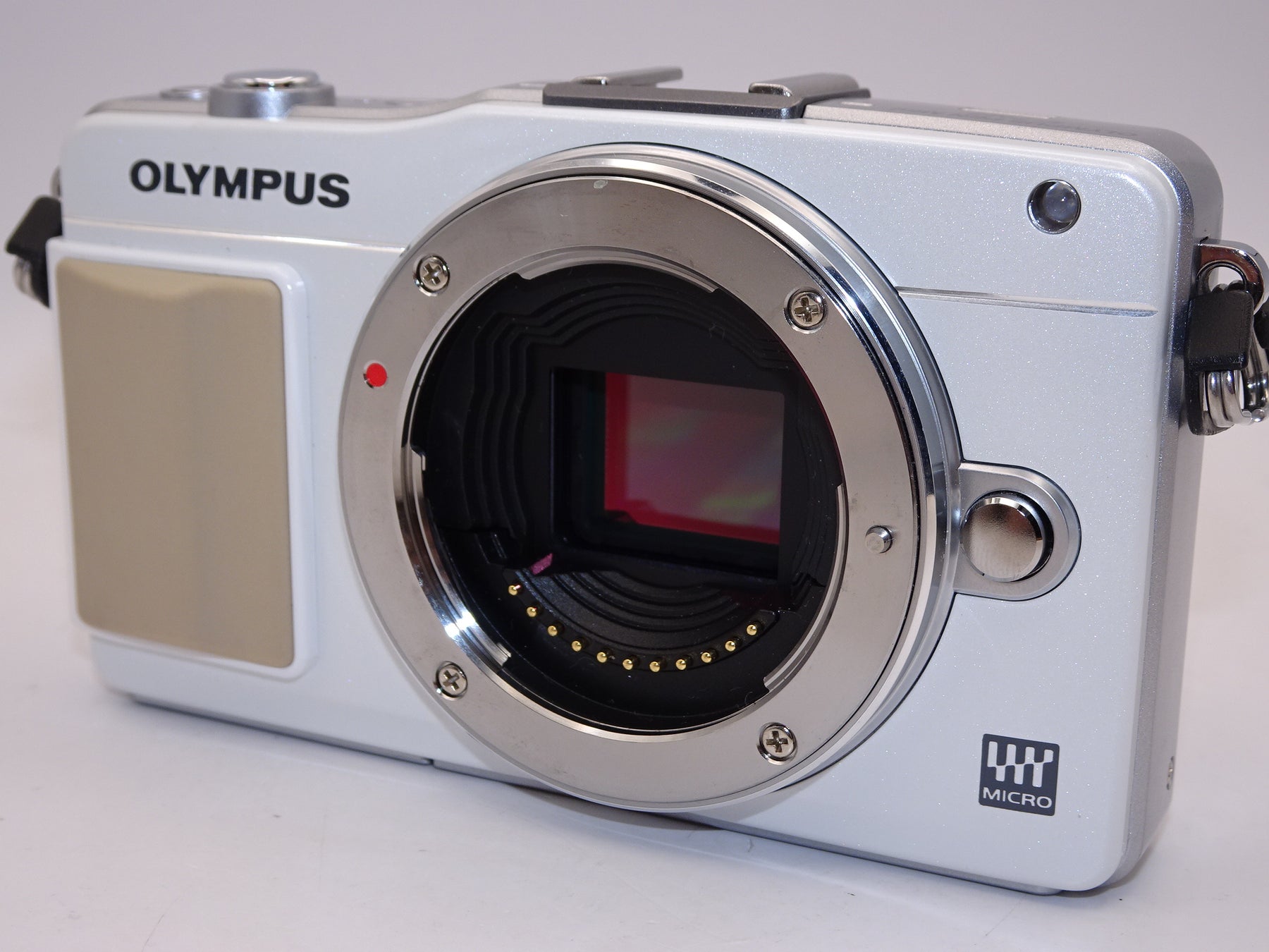 【外観特上級】OLYMPUS ミラーレス一眼 PEN mini E-PM2 ボディ ホワイト