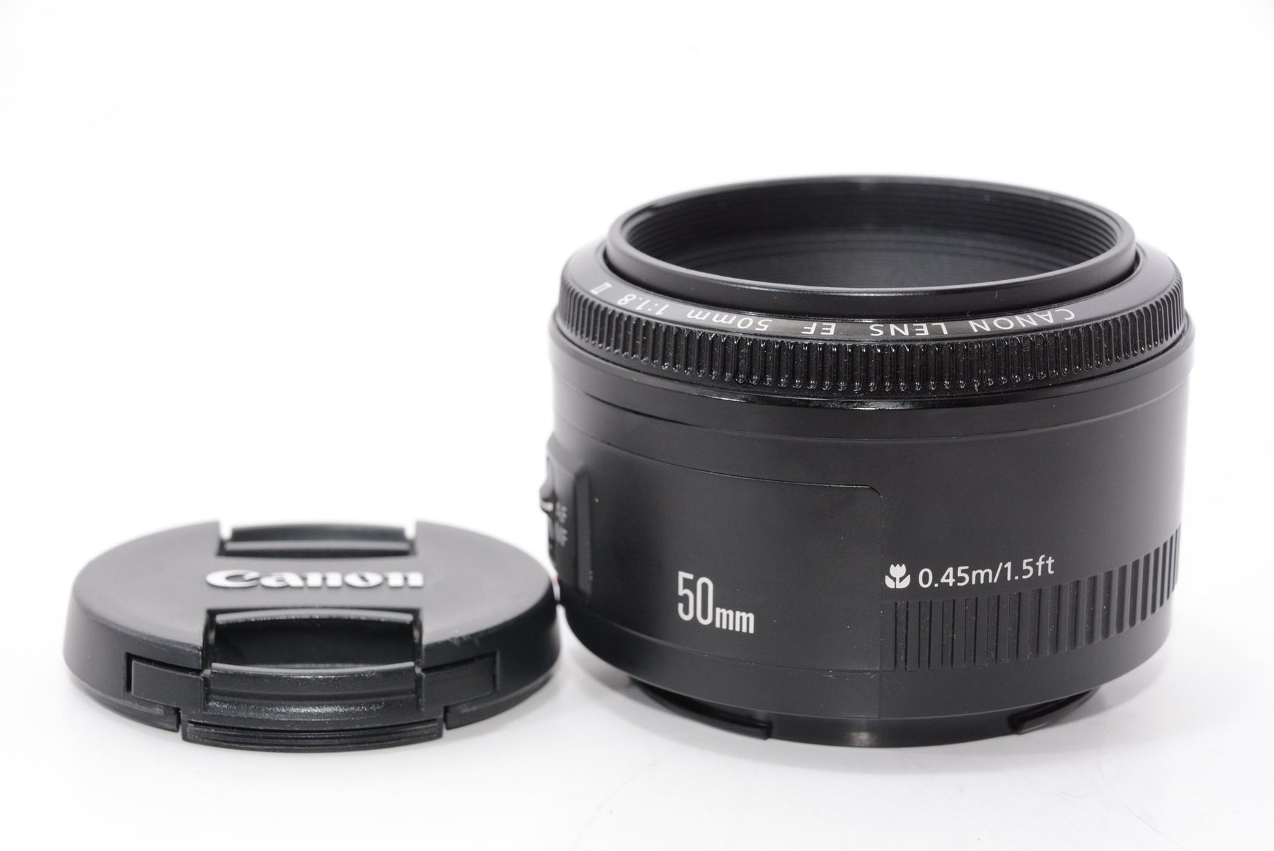 【外観特上級】Canon 単焦点レンズ EF50mm F1.8 II フルサイズ対応