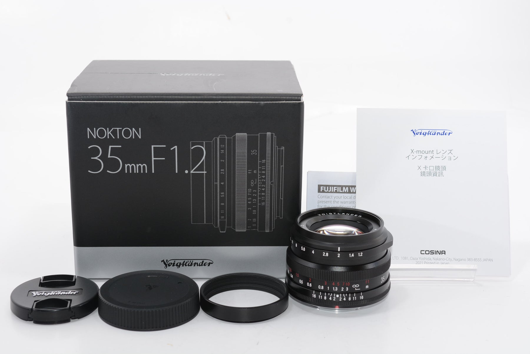 【外観特上級】Voightlander フォクトレンダー NOKTON 35mm F1.2 X-mount