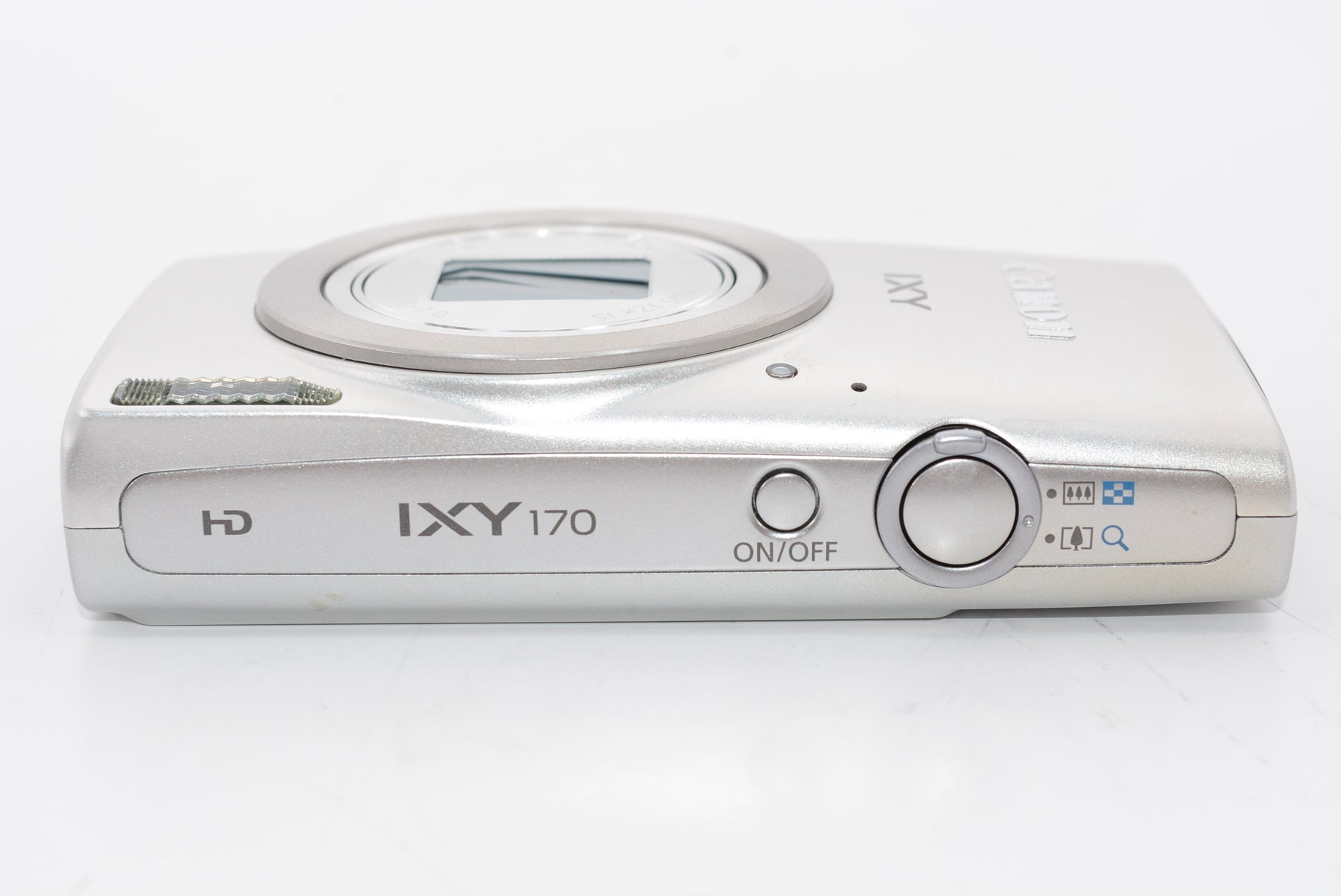 【外観特上級】Canon デジタルカメラ IXY 170 シルバー 光学12倍ズーム IXY170(SL)