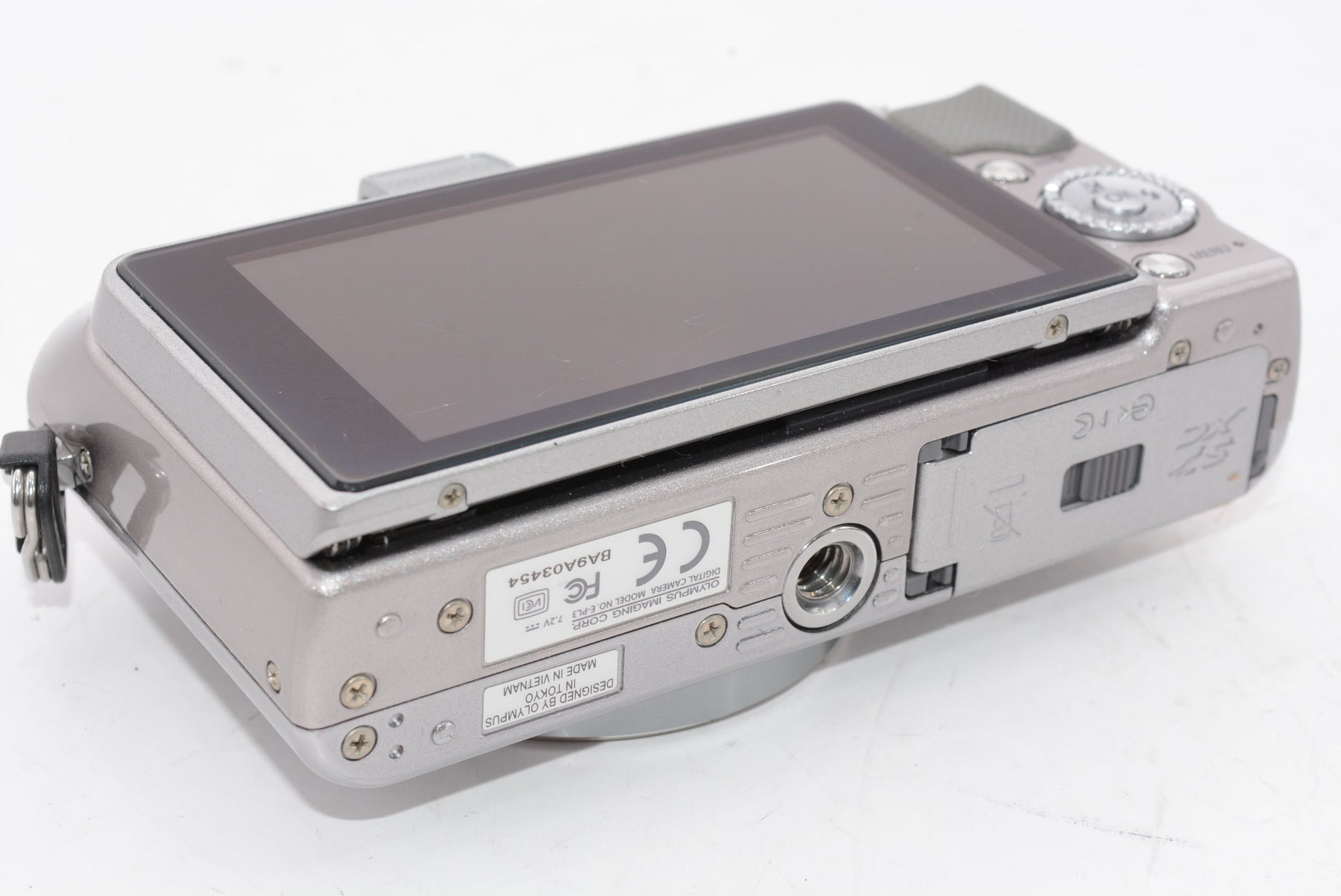 【外観特上級】OLYMPUS ミラーレス一眼 PEN Lite E-PL3 ダブルズームキット シルバー E-PL3 DZKIT SLV