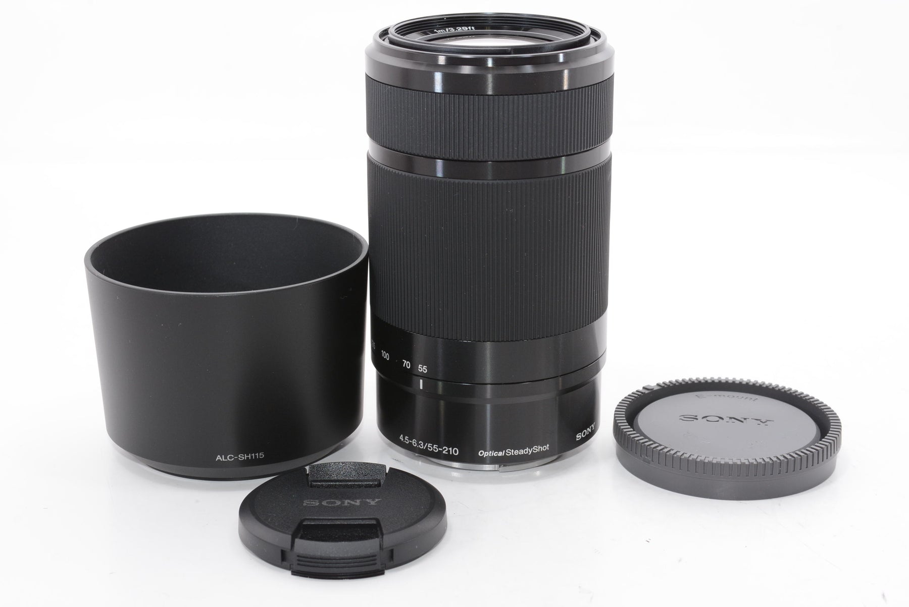 【外観特上級】ソニー SONY 望遠ズームレンズ E 55-210mm F4.5-6.3 OSS Eマウント用 APS-C専用 SEL55210