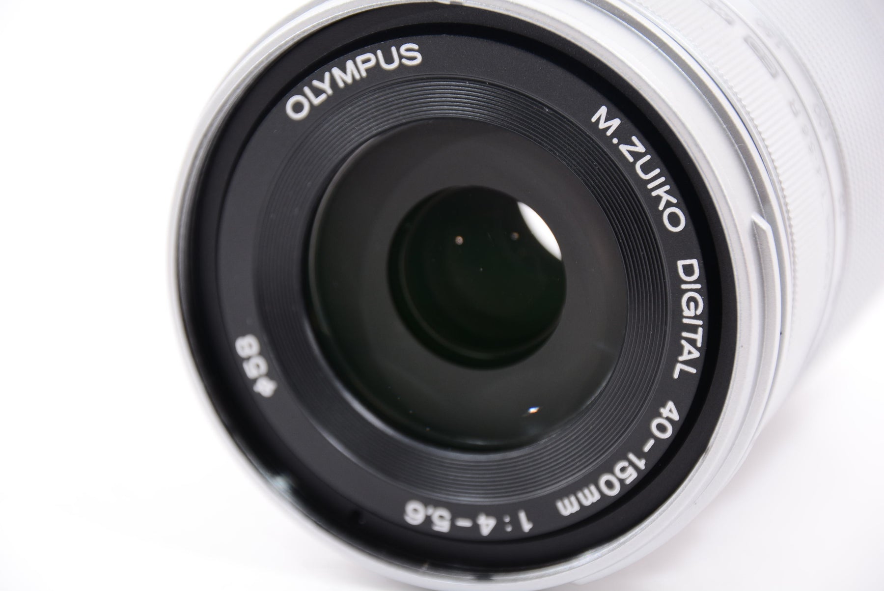 【外観特上級】OLYMPUS 望遠ズームレンズ M.ZUIKO DIGITAL ED 40-150mm F4.0-5.6 R シルバー