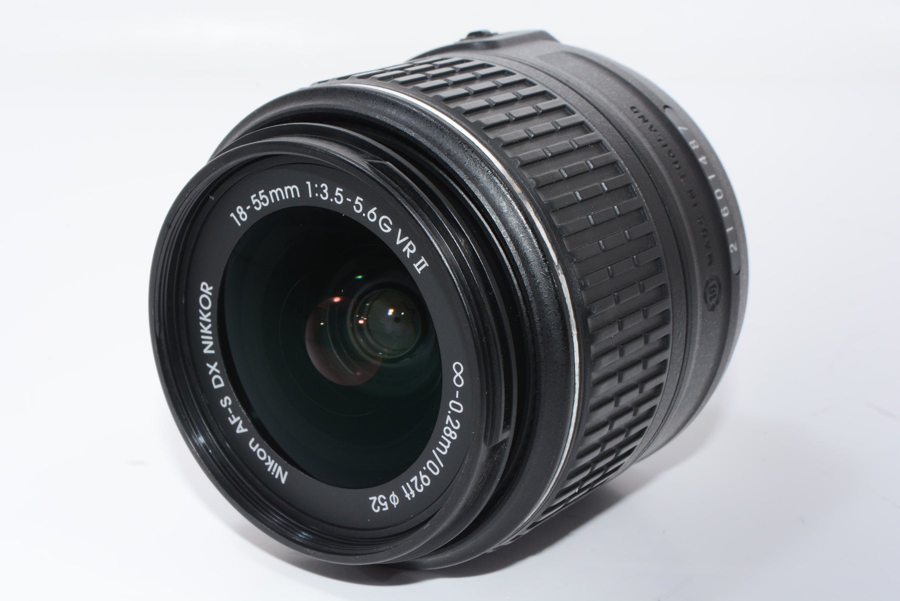 【外観特上級】Nikon デジタル一眼レフカメラ D5300 18-55mm VR II レンズキット ブラック 2400万画素 3.2型液晶 D5300LK18-55VR2BK
