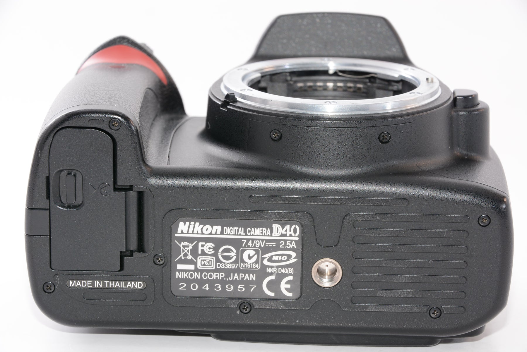 【外観特上級】Nikon デジタル一眼レフカメラ D40 ブラック ボディ D40B