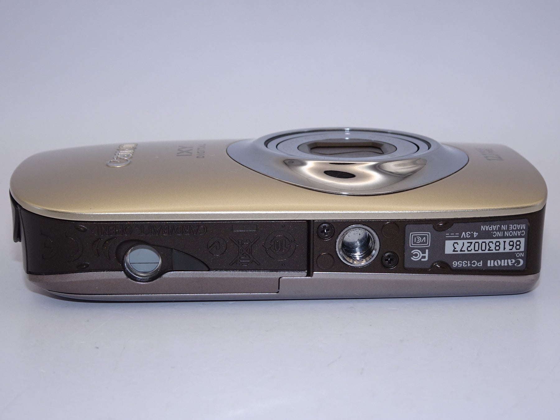 【外観特上級】Canon デジタルカメラ IXY DIGITAL (イクシ) 510 IS ゴールド IXYD510IS(GL)
