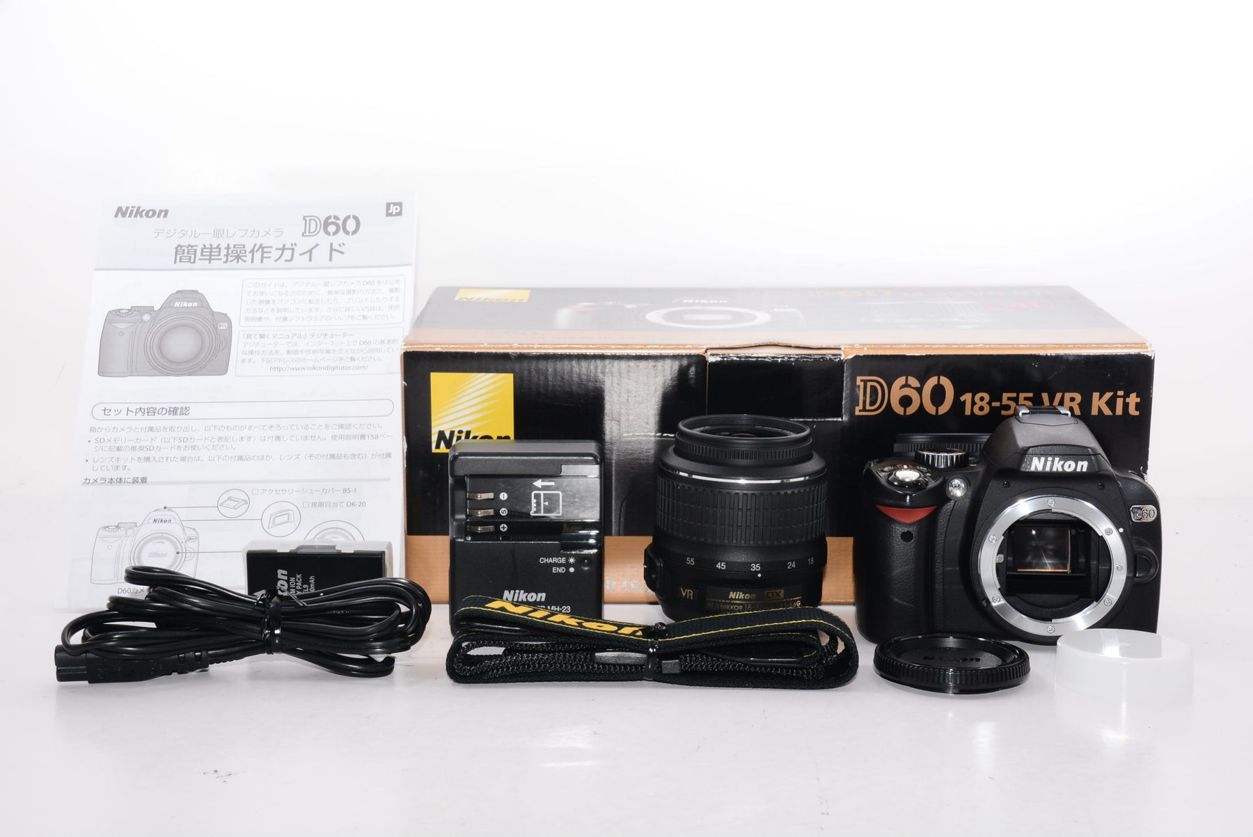 【外観特上級】Nikon デジタルカメラ D60 レンズキット D60LK