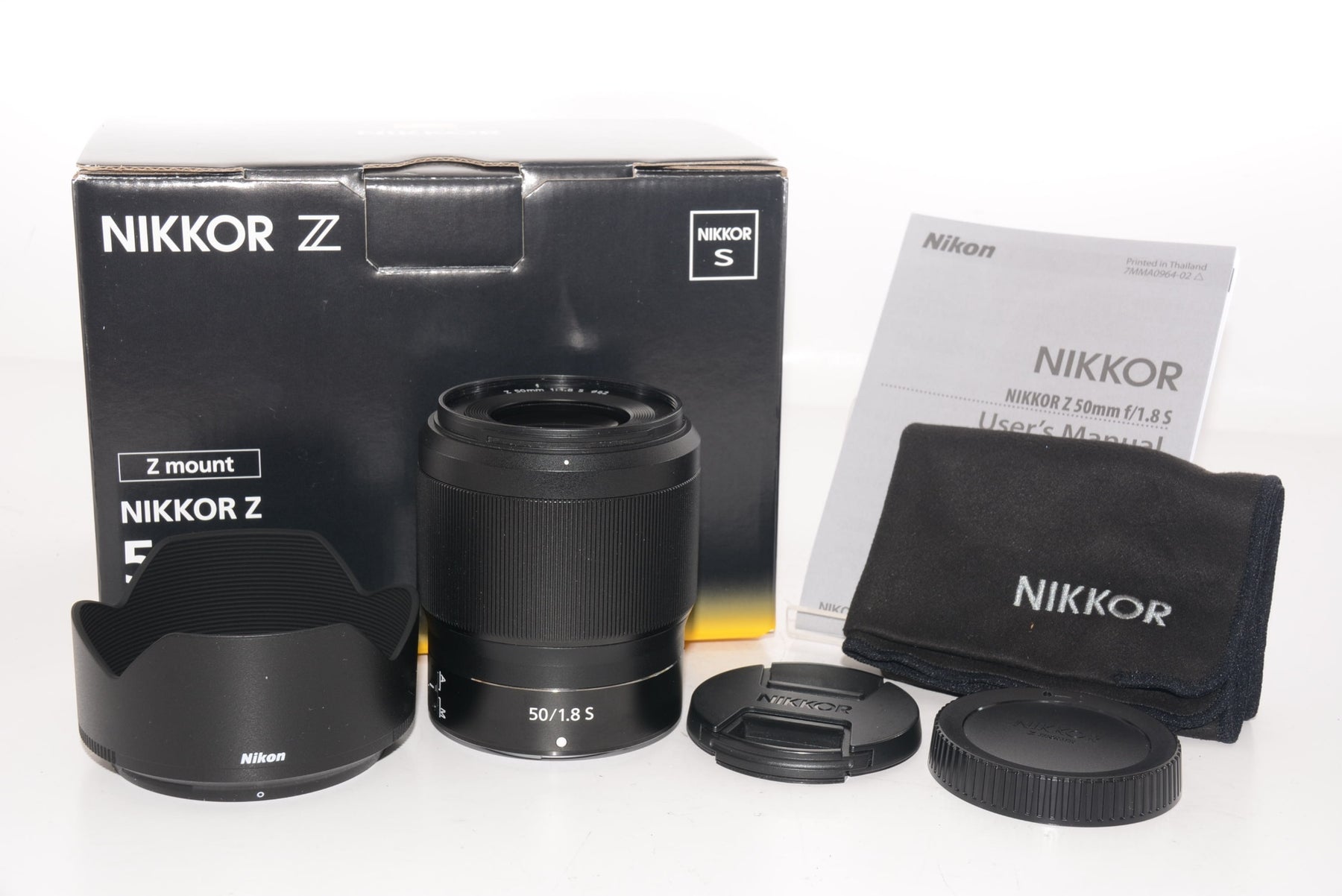 【外観特上級】Nikon NIKKOR Z 50mm f/1.8 S